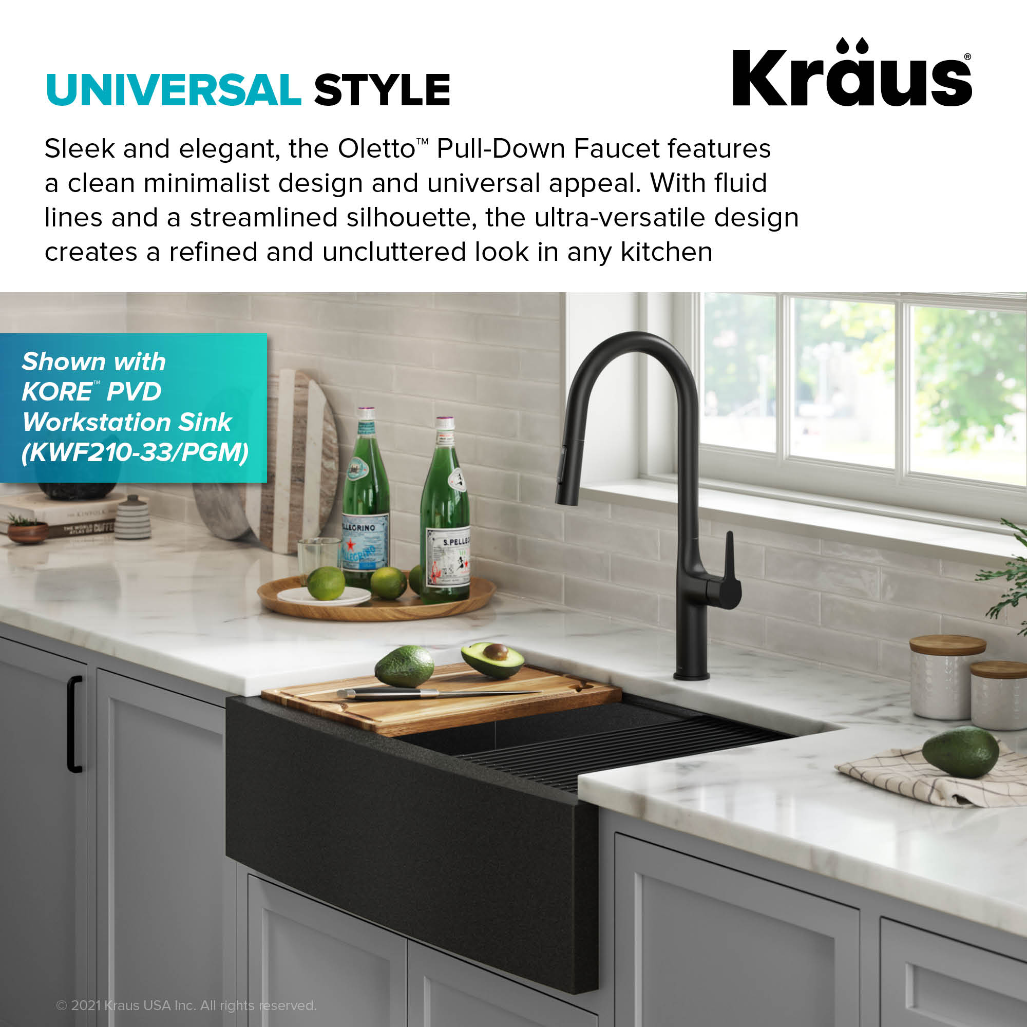 Kraus KPF-3101MB Kitchen-Faucets - View #5