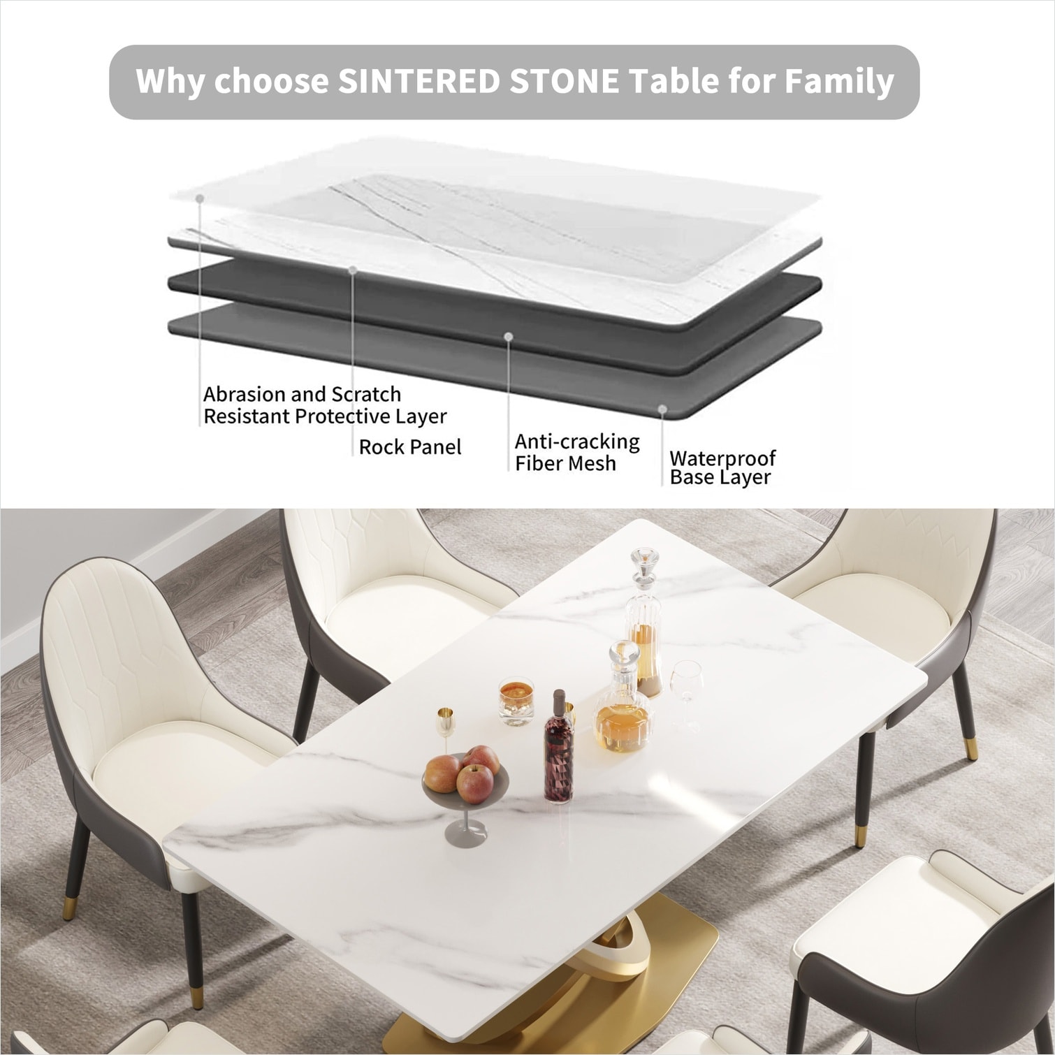 SunJet JQLANHRVSGCT Dining-Tables - View #8