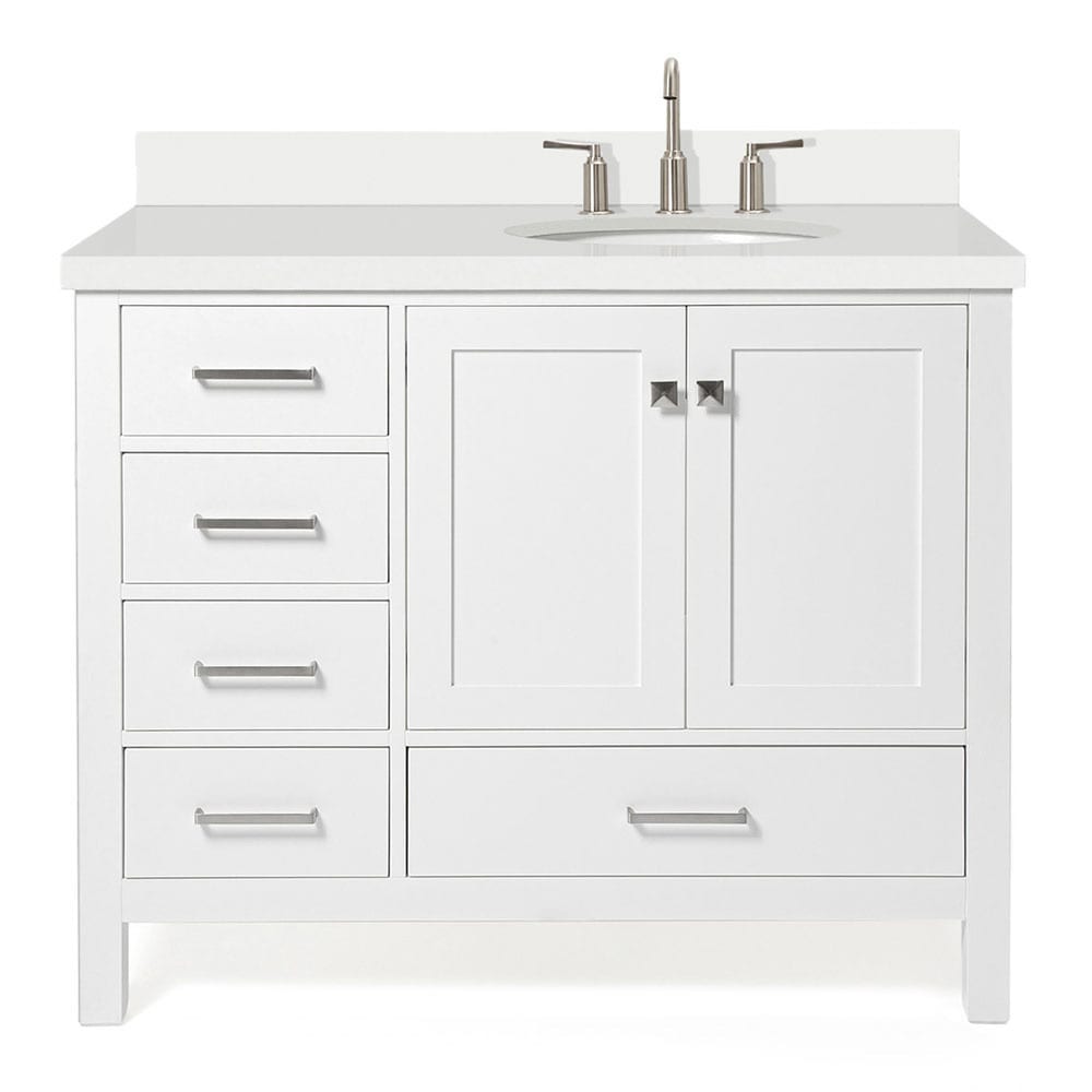 ARIEL A043SRWQOVOWHT Bath-Vanity-Combo - View #2
