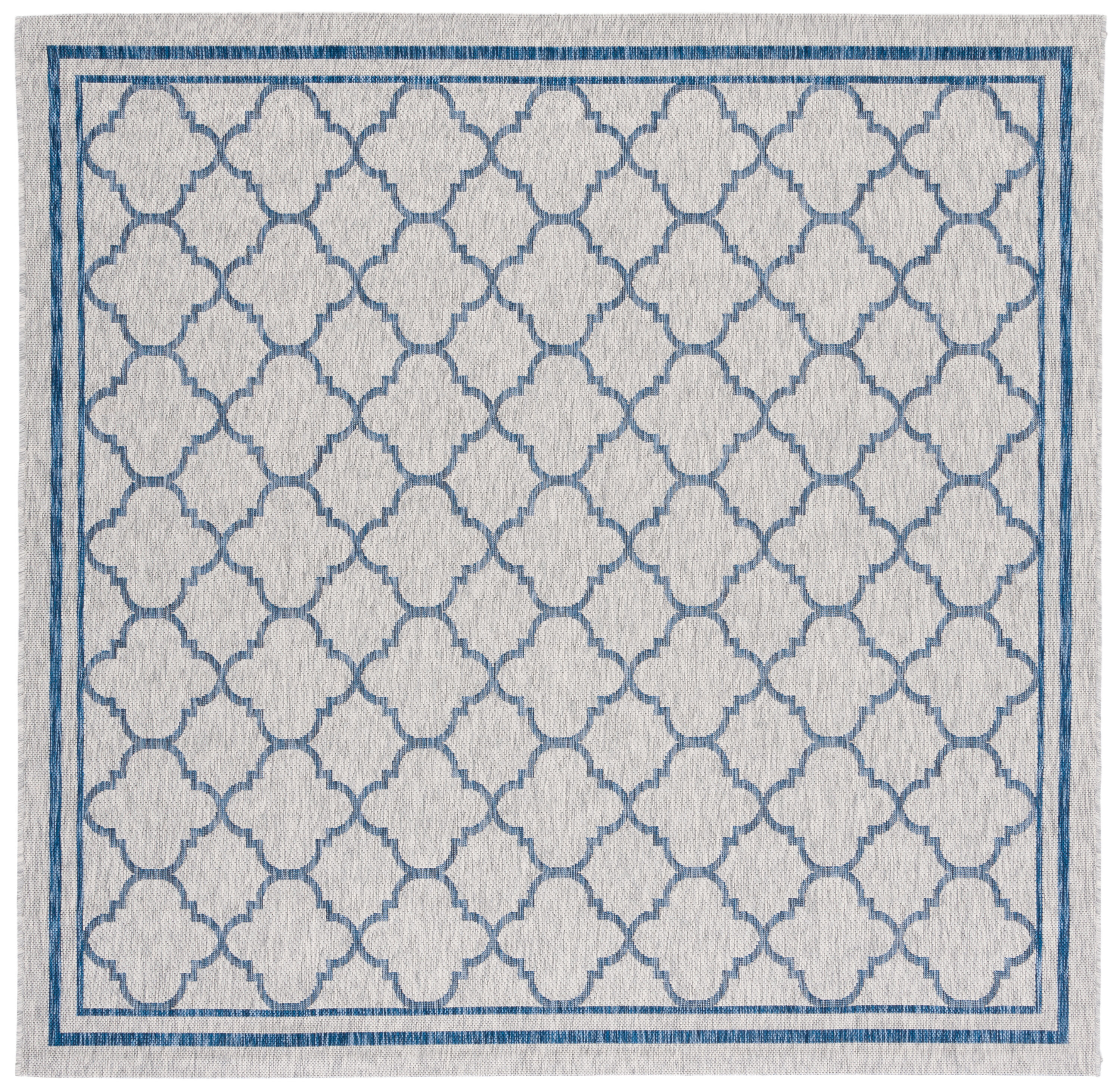 Dokupa  Cy8918-36812 Grey Navy 7 X 7 Area Rug