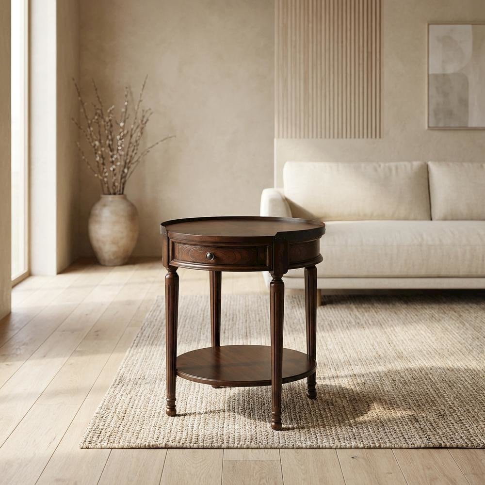 FurniFact BO2413788WHT End-Tables - View #3