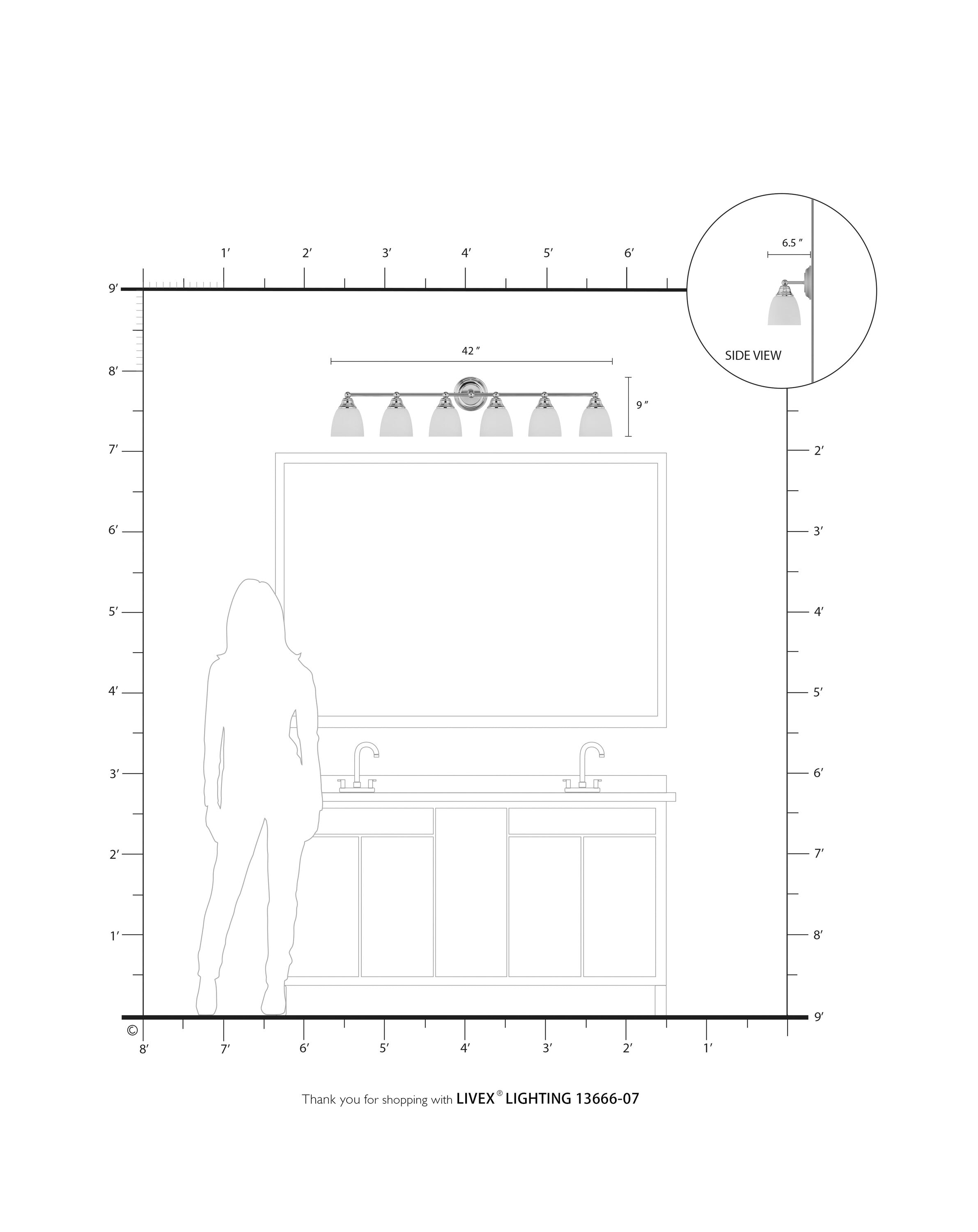 Livex Lighting 13666-07 b089995 - View #13