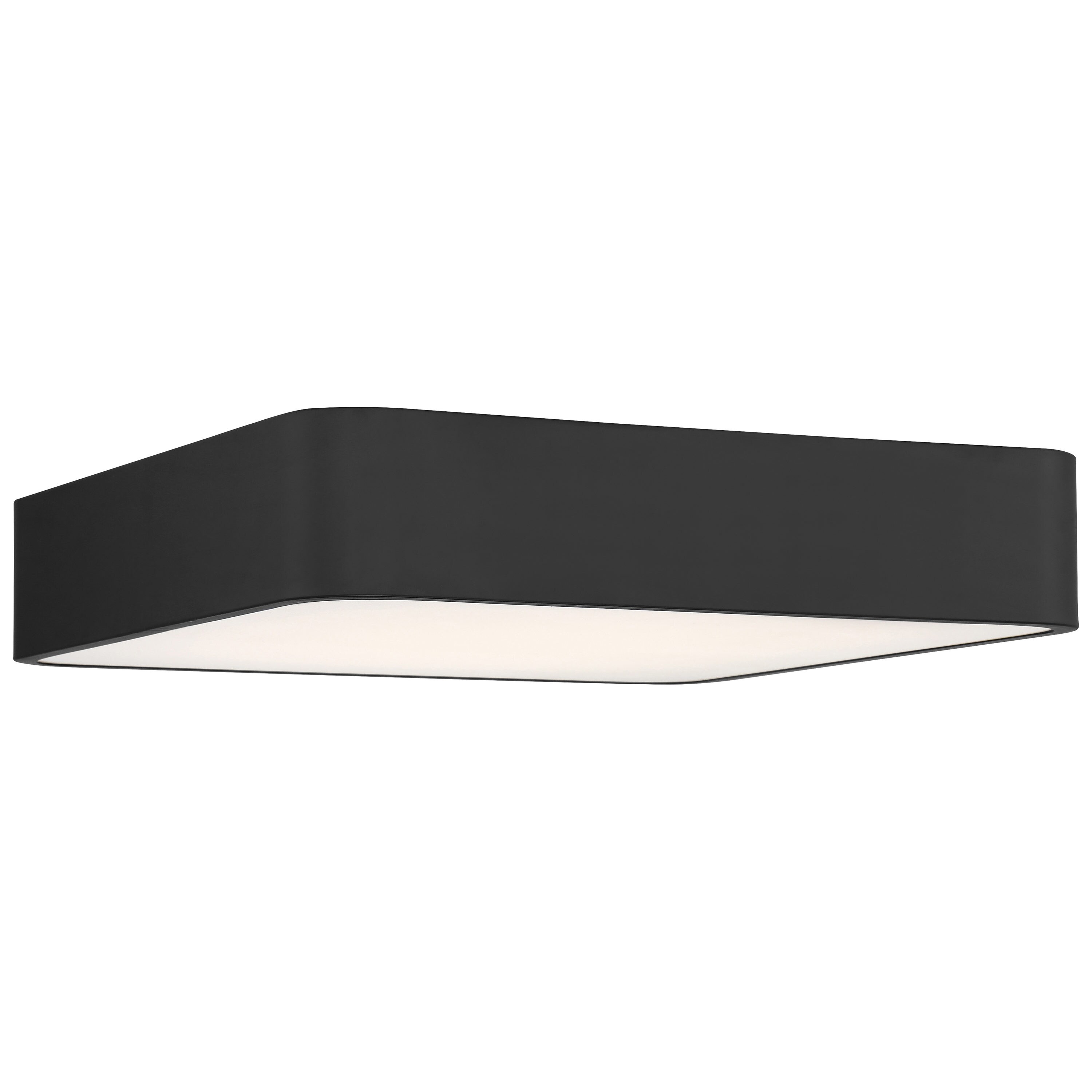 Access Lighting Granada 1-Light 19.75-in Black LED Flush Mount Light in the  Flush Mount Lighting department at