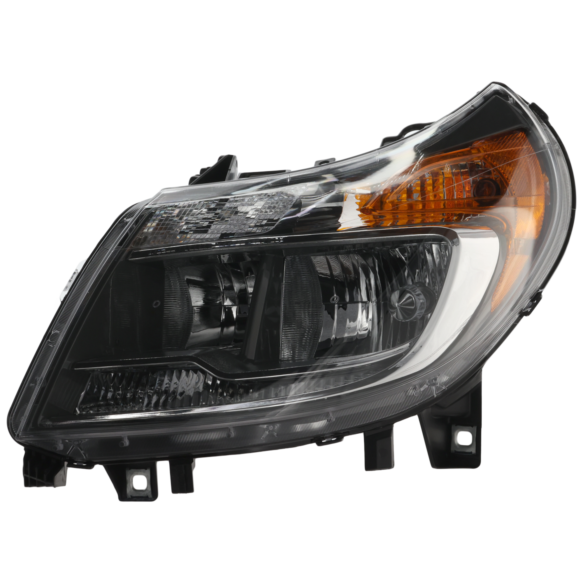 Garage-Pro JCWRD10010002QGP Driver Side Headlight For Ram Promaster 2500 Base 2014-2022 Also Fits Promaster 1500 Halogen with Bulb(s) Capa Replaces# 4725945ak 4725945aj