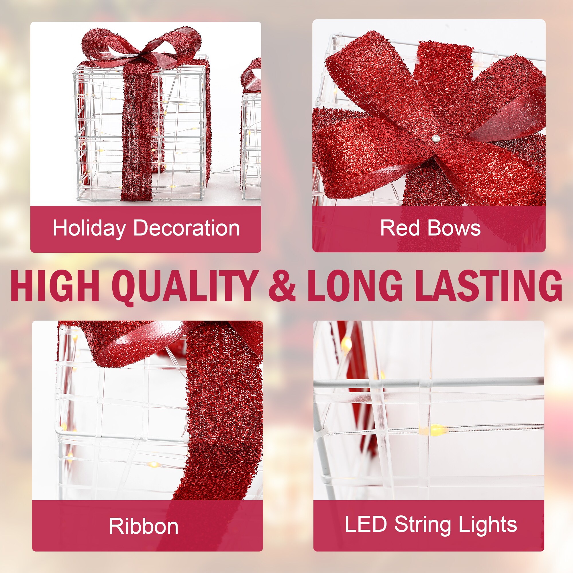 LuxenHome WHHD1795 Outdoor-Christmas-Decor - View #11