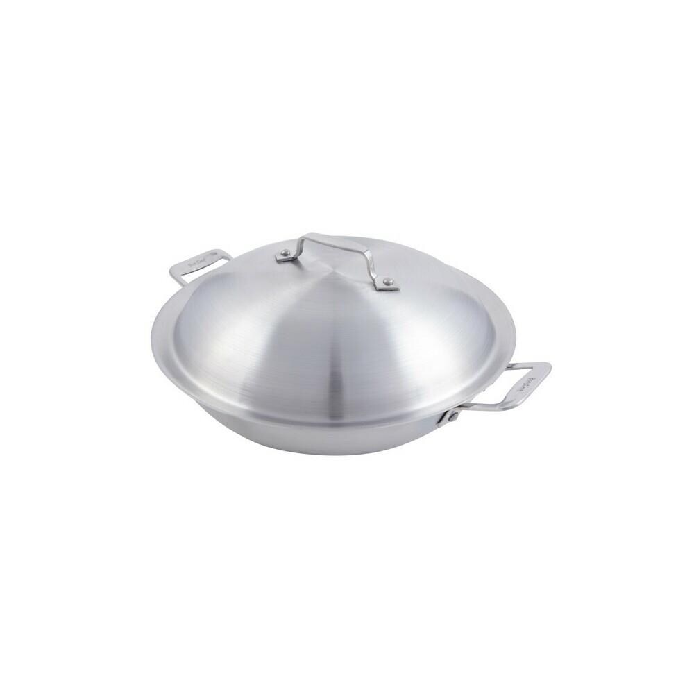 Bon Chef BNCF333  60015 12 in. dia. Cucina Chefs Pan with Lid and 2 Side Handles, 3.5 quart