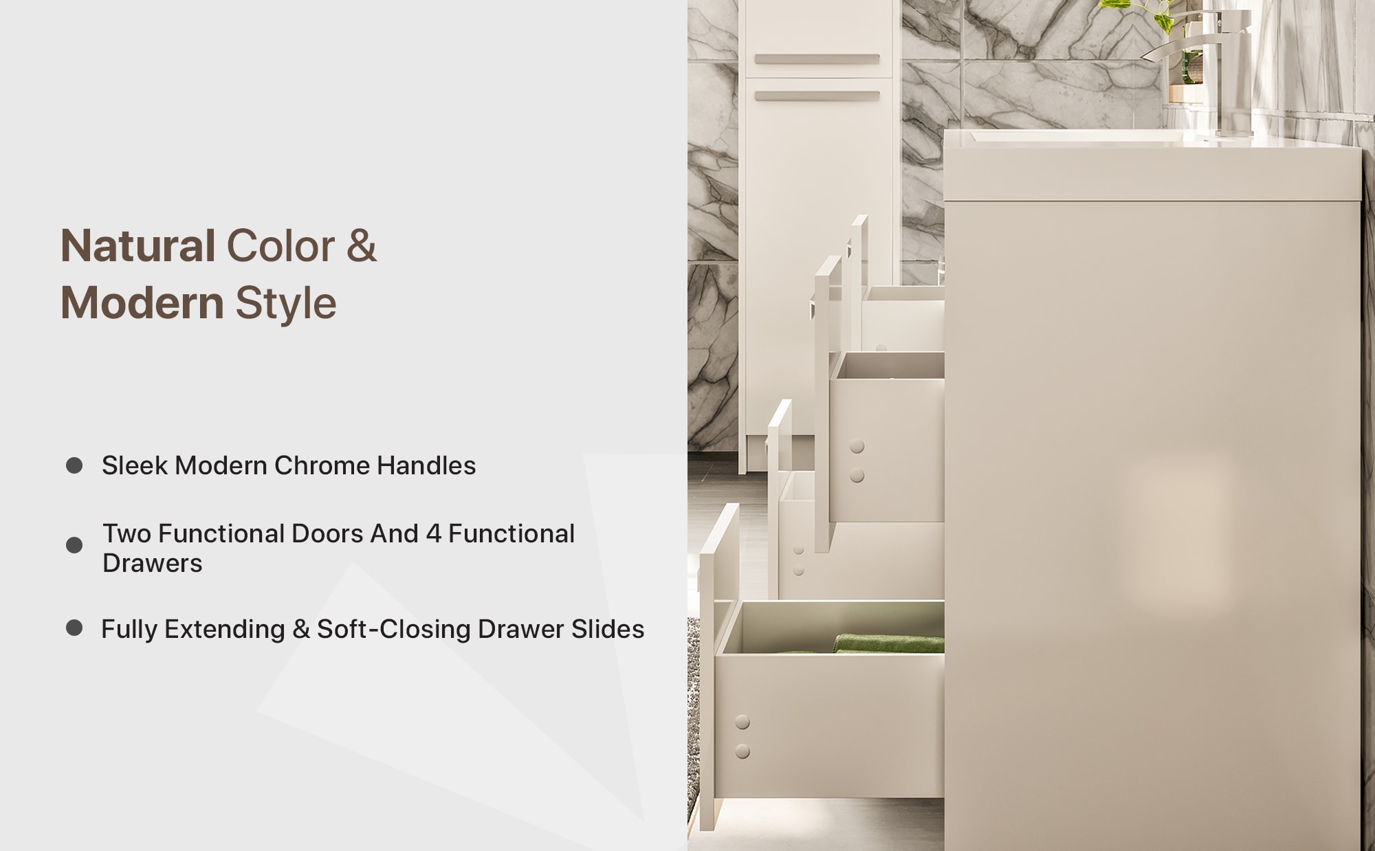 Eviva EVVN1000-8-42WH Bath-Vanity-Combo - View #8