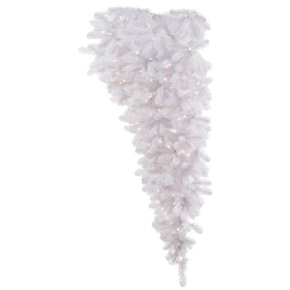 Vickerman A117525 6-Feet Upside-down White Artificial Christmas Tree