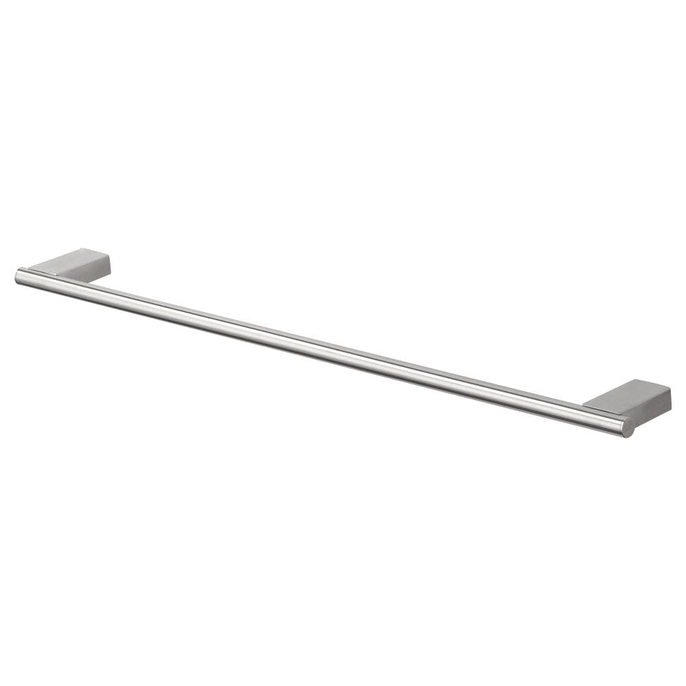 Transolid Maddox 24-in Brushed Stainless Wall Mount Single Towel Bar in the  Towel Bars department at