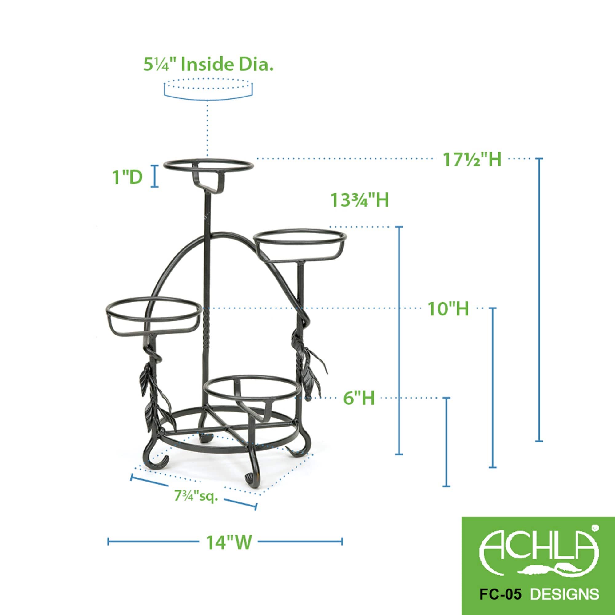 ACHLA Designs FC-05 Plant-Stand - View #2