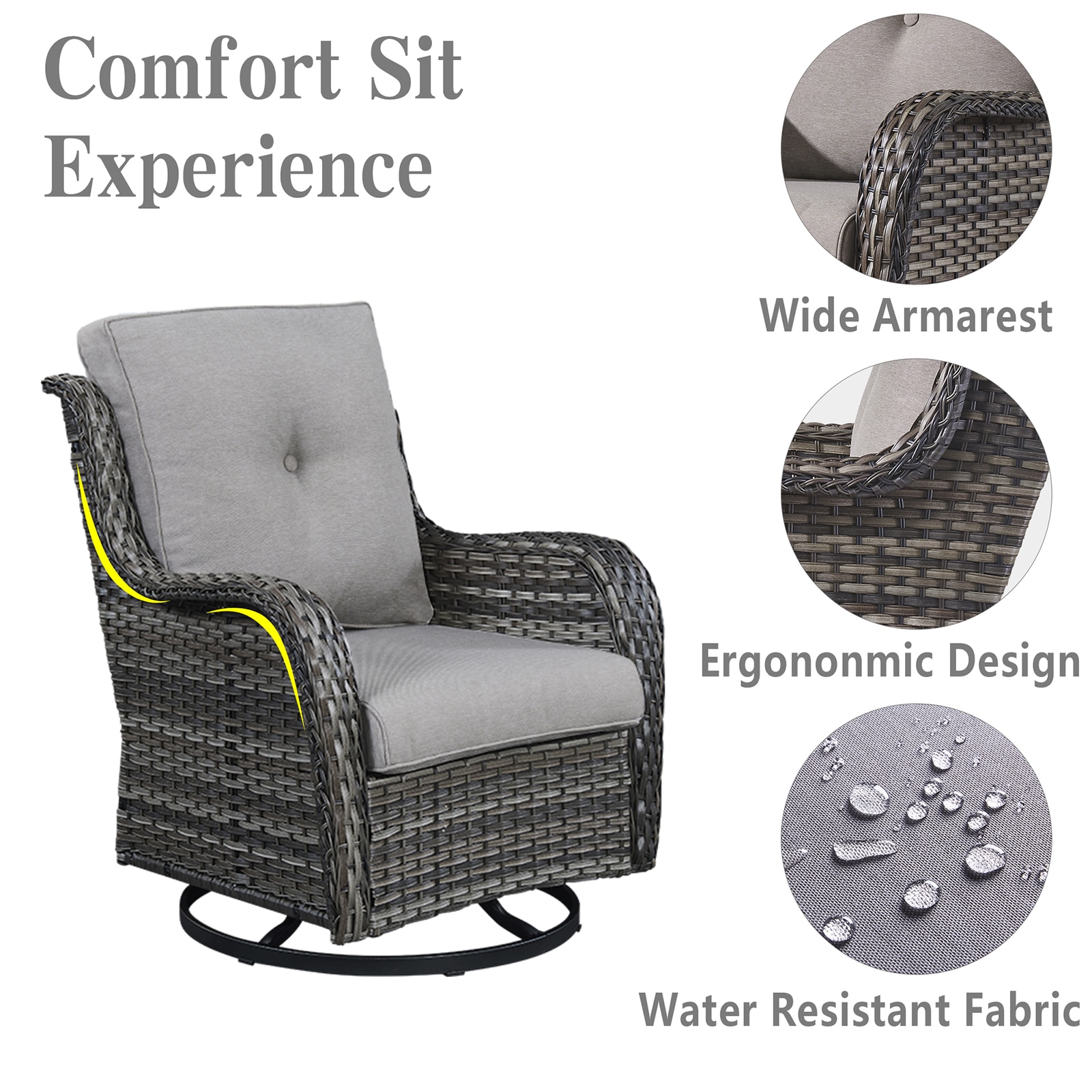 Rilyson FS024-2X2 Patio-Chairs - View #6