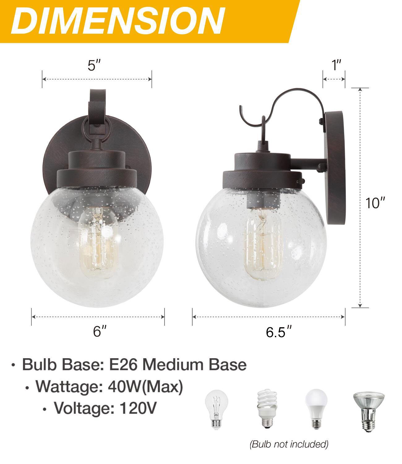 LNC QMMZJ3LWS108RO7 Outdoor-Wall-Lighting - View #6