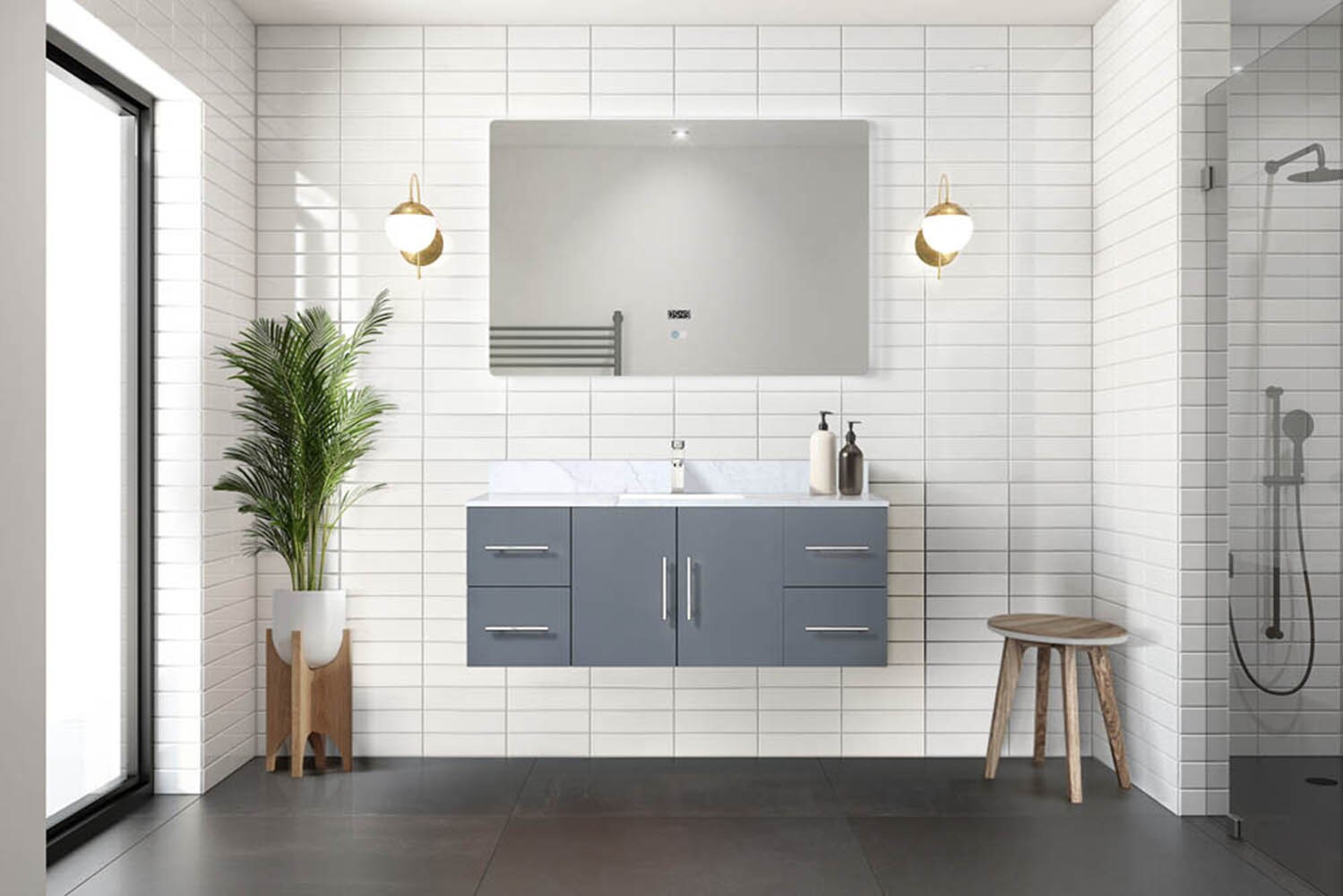 Lexora LG192248DBDS000 Bath-Vanity-Combo - View #2