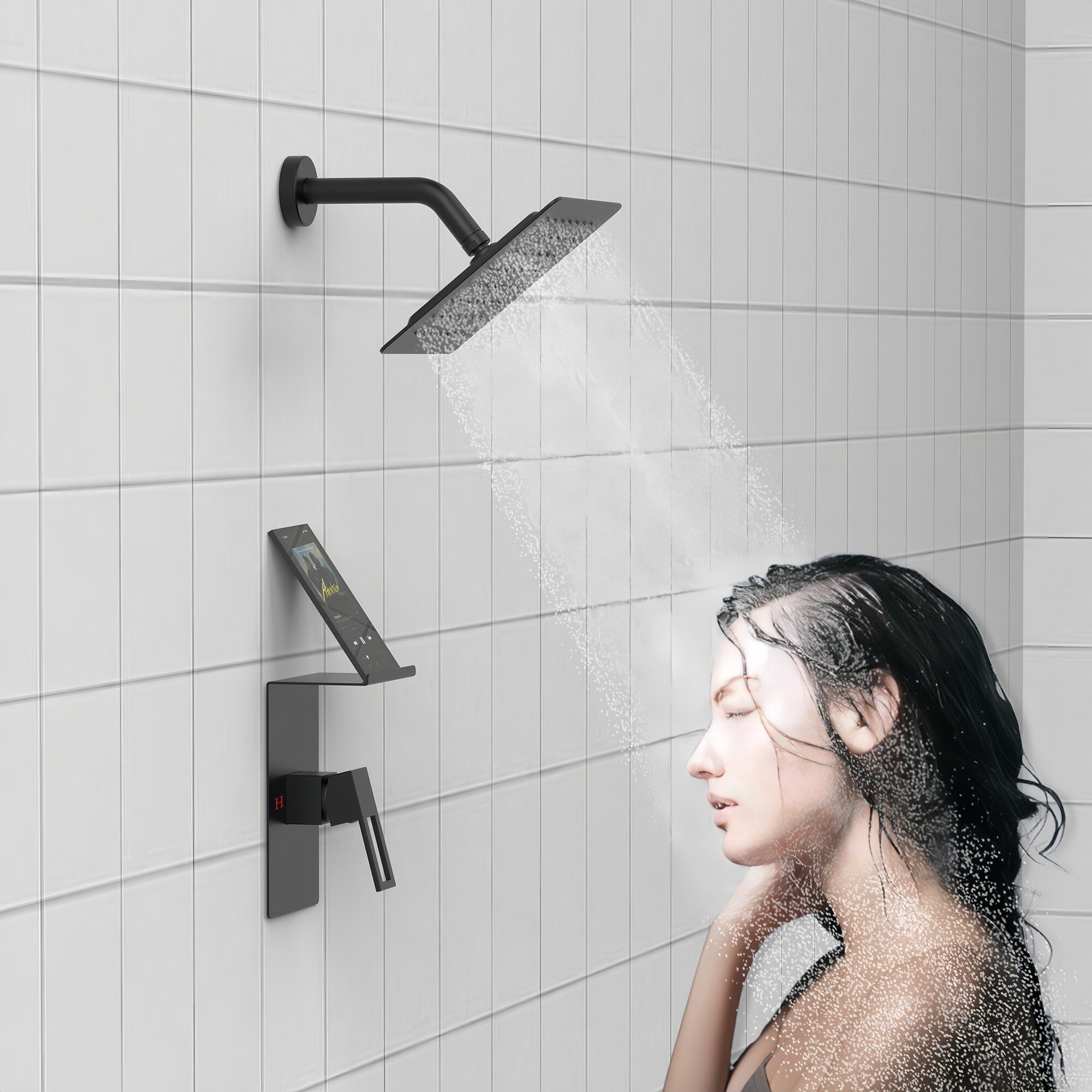 Numhew NHSEAN1414 Fixed-Showerhead - View #2
