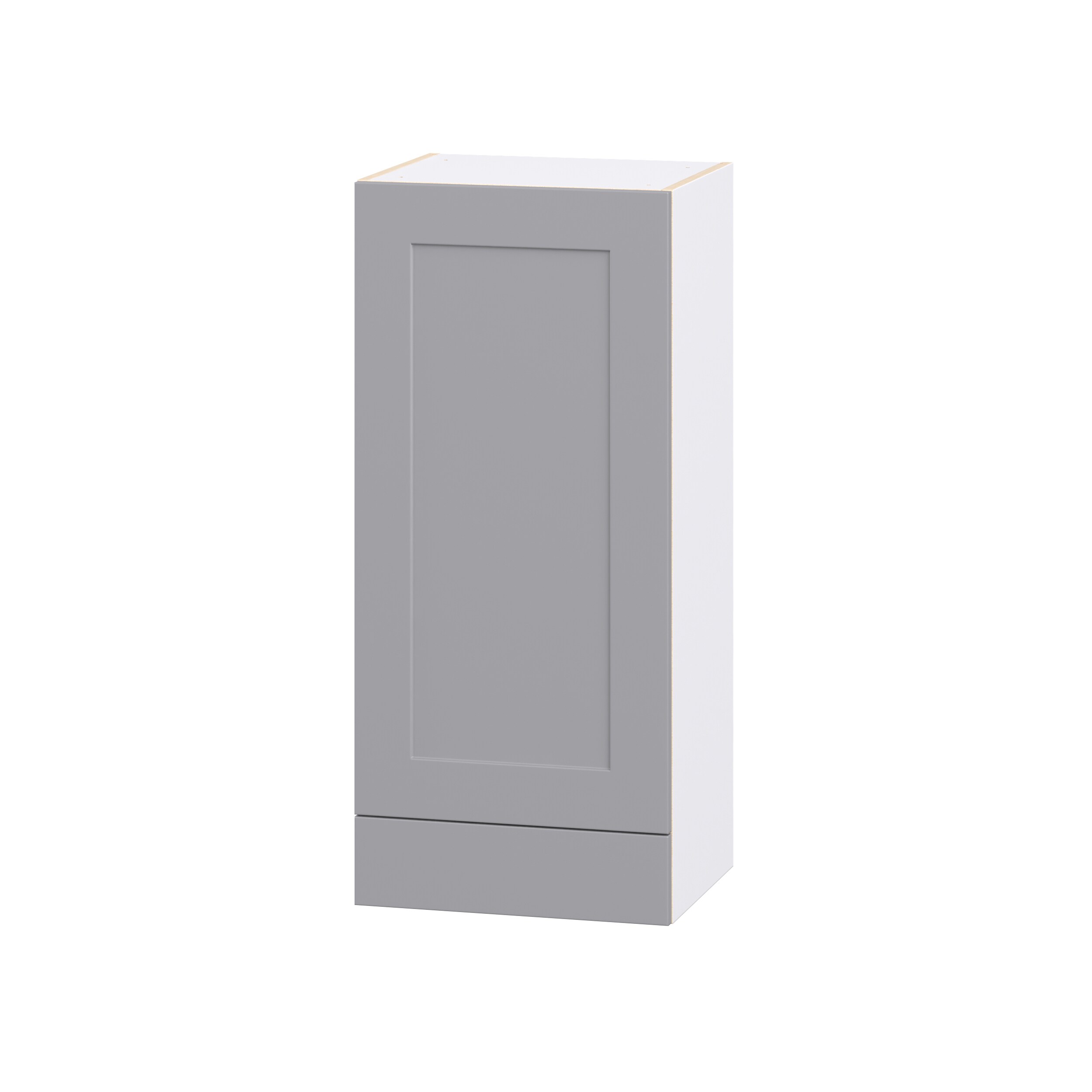 Hugo&Borg DSW1840A(L/R)-BM Beaumont 18-in W x 40-in H x 14.75-in D Slate Gray Wall Fully assembled Cabinet Recessed Panel Shaker