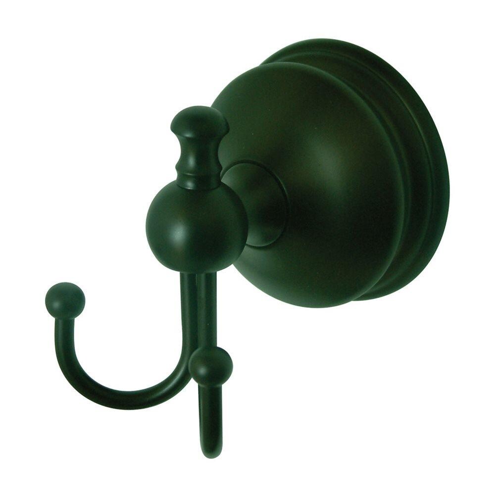 Elements of Design EBA7617ORB Naples Oil-Rubbed Bronze Double-Hook Wall Mount Towel Hook