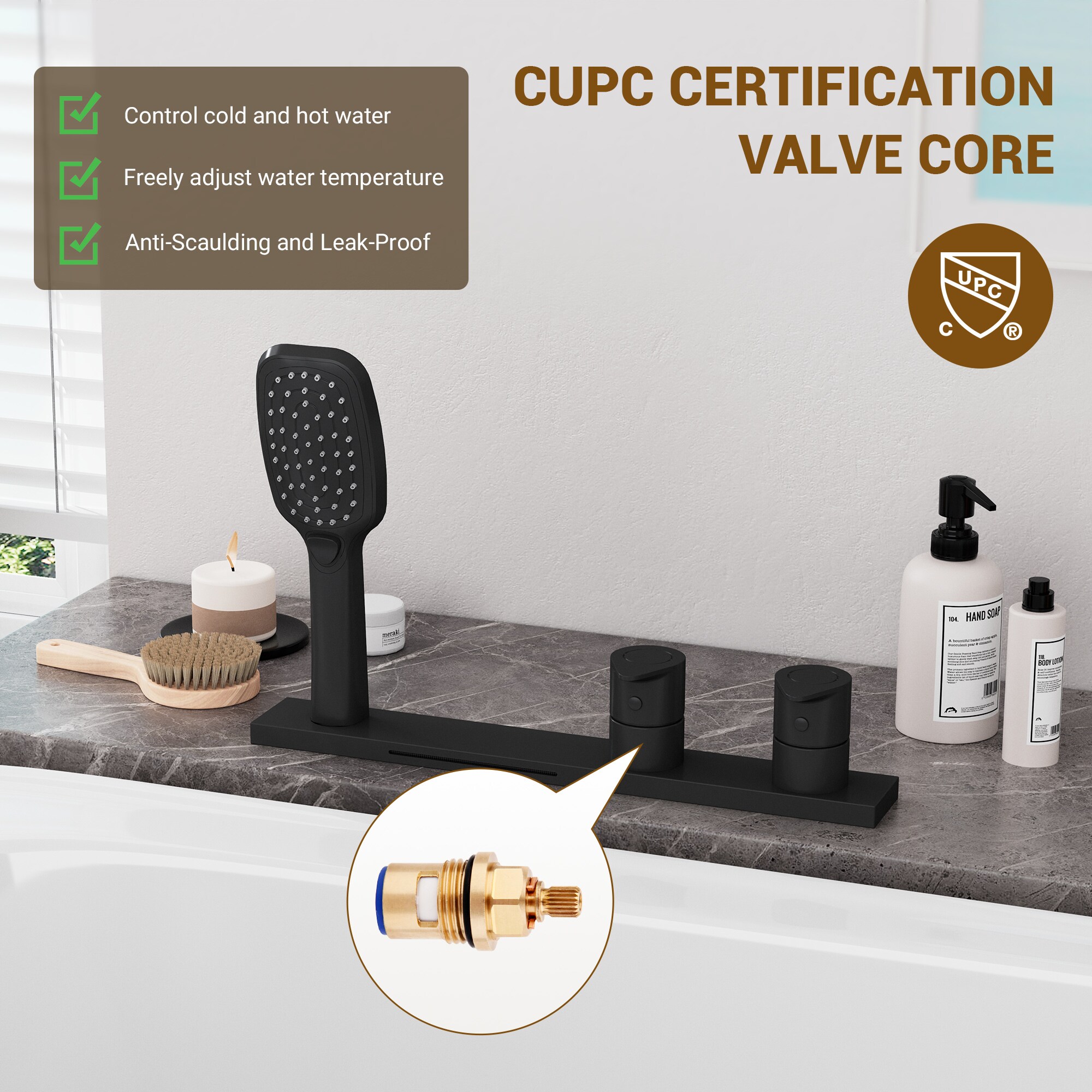 CASAINC CS3602-12ORB Roman-Tub-Faucets - View #9