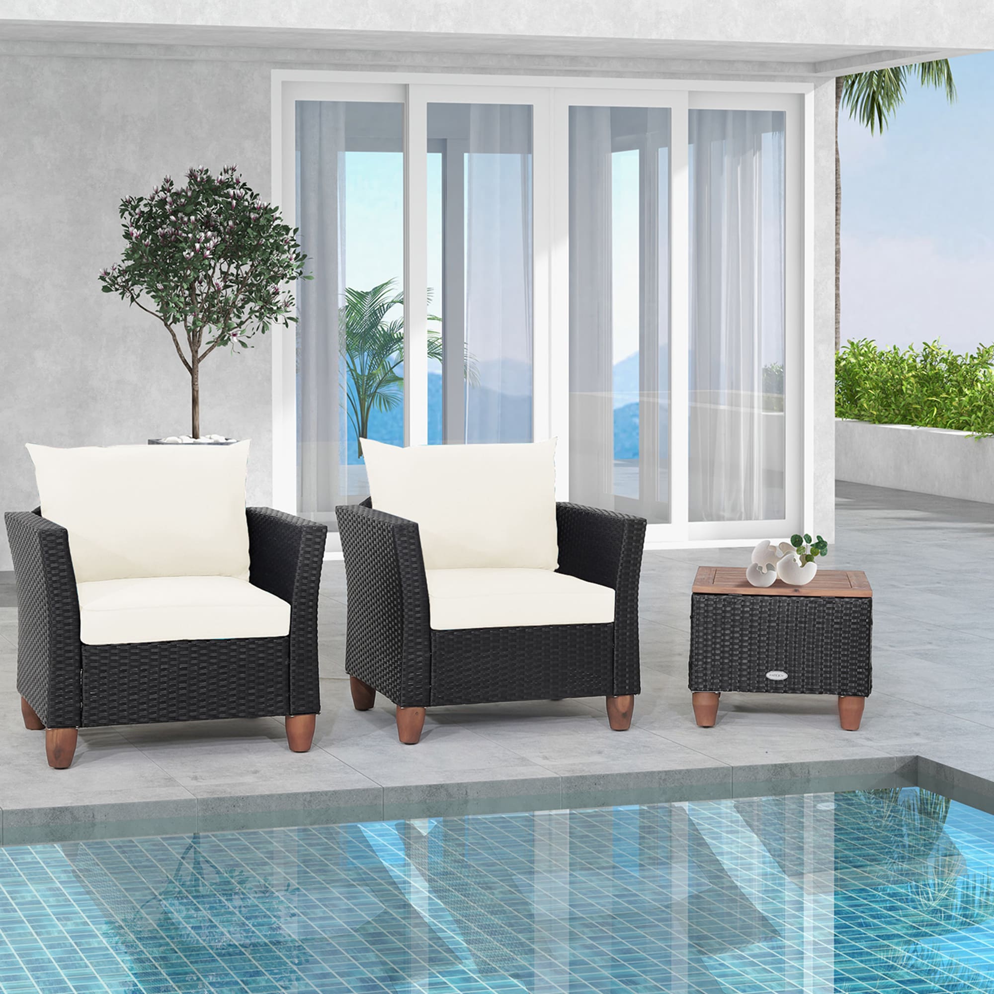 Costway LWS00079 Patio-Conversation-Sets - View #5