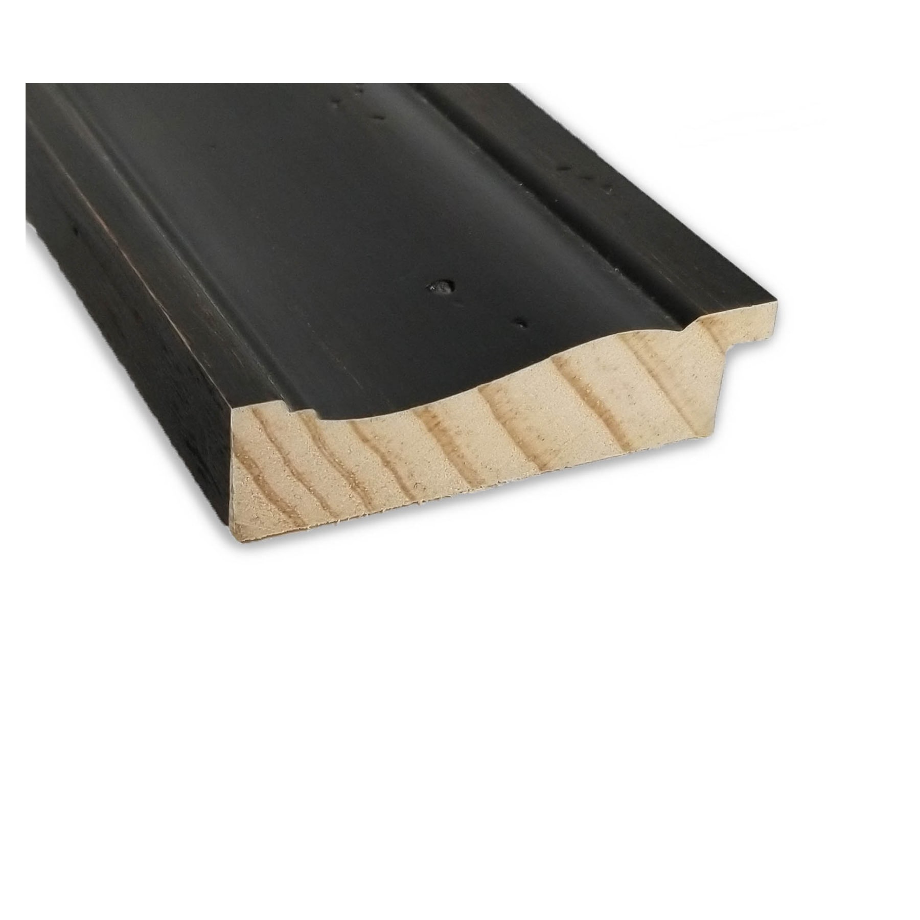 Rustic Black Pine Rectangular Bathroom Vanity Mirror
