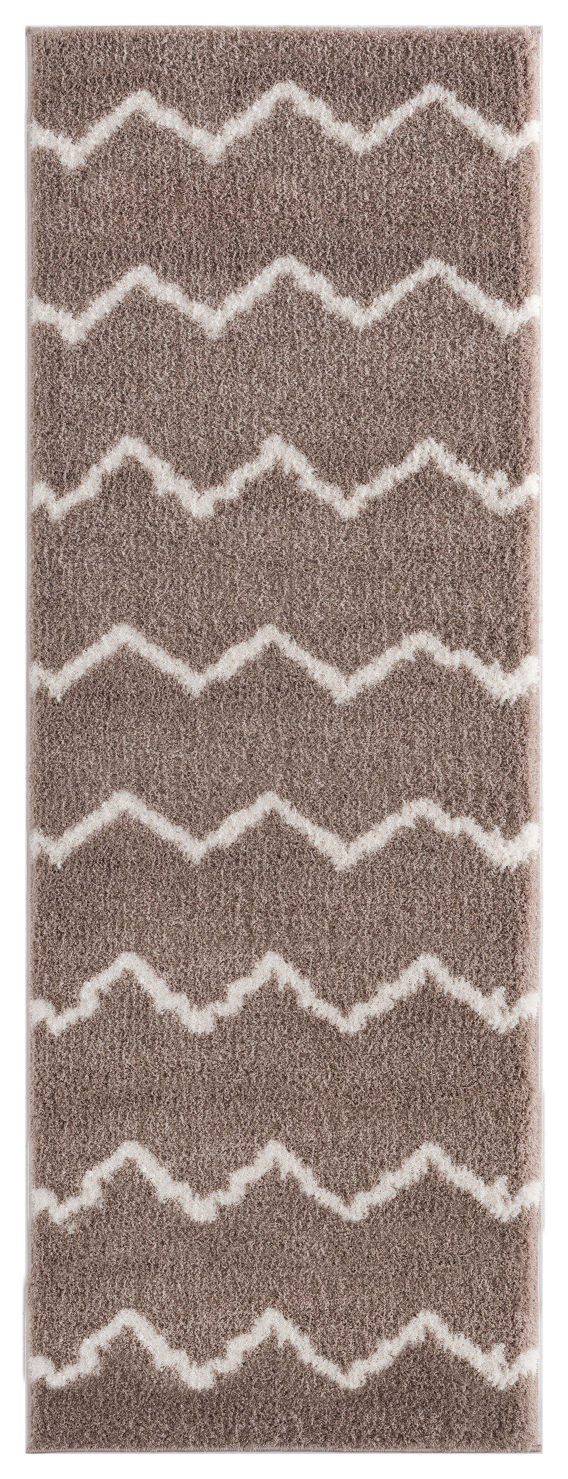 United Weavers Of America 1840 20426 28E Tranquility 3 x 8 (ft) Polyester Beige Rectangular Indoor Geometric Area rug