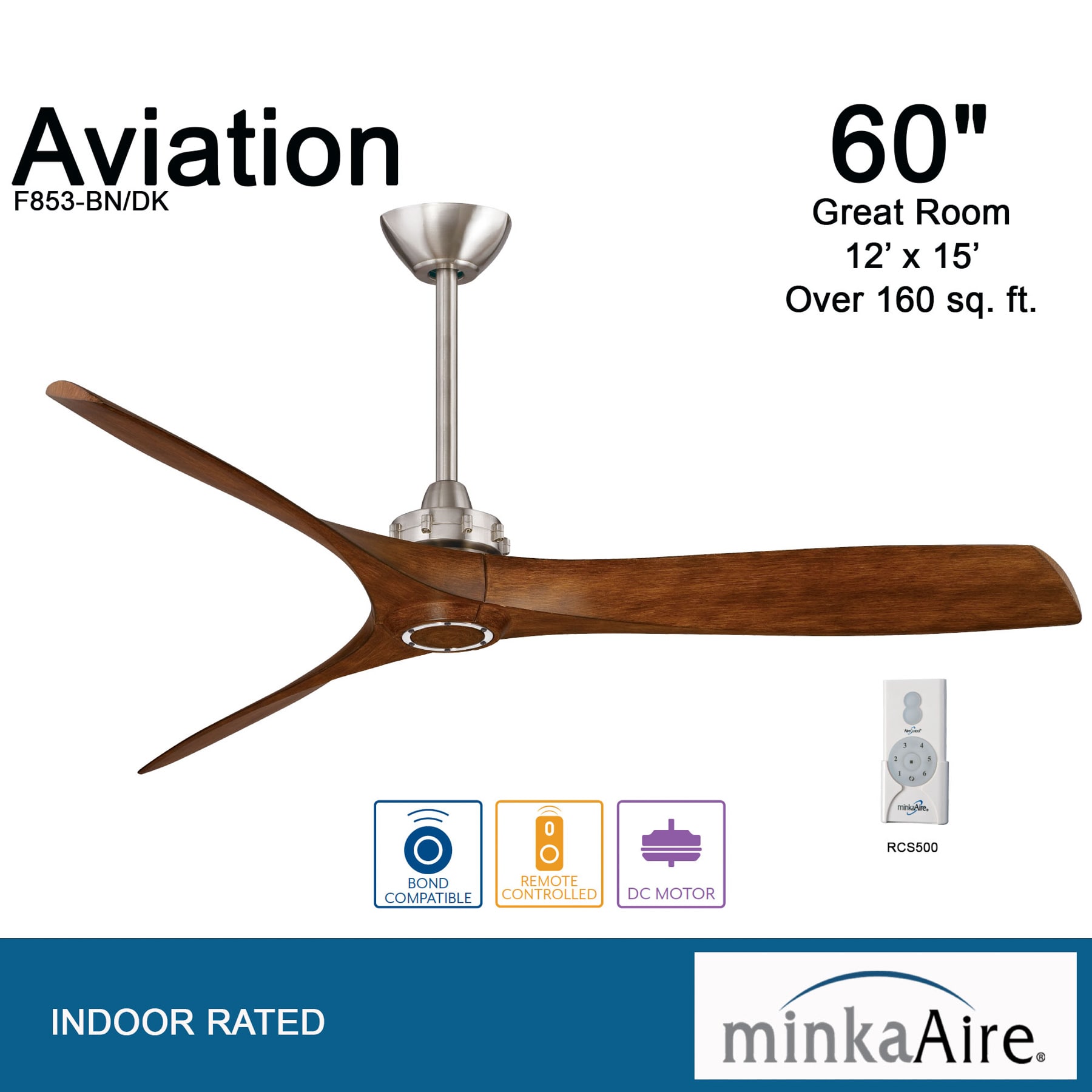 Minka Aire F853-BN/DK Ceiling-Fans - View #7