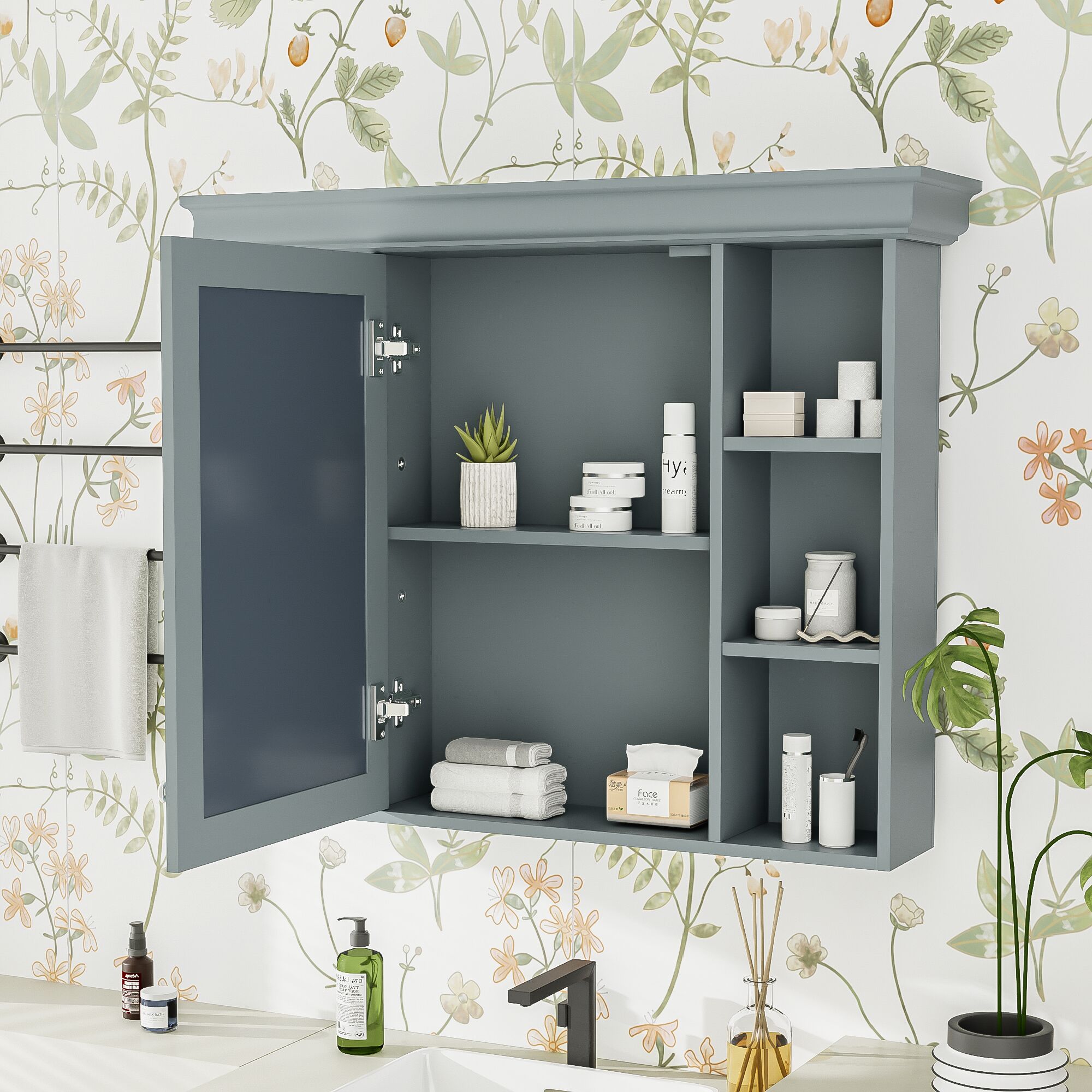 ZAKLOOP WU1396P143145 Bathroom-Wall-Cabinets - View #5