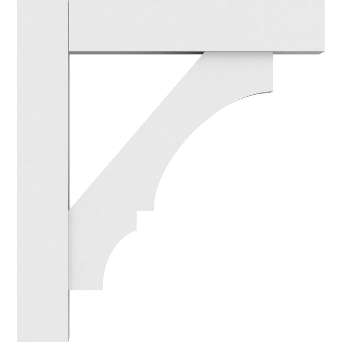 Ekena Millwork BKTP03X20X20BOA05 Exterior-Brackets-Braces - View #3
