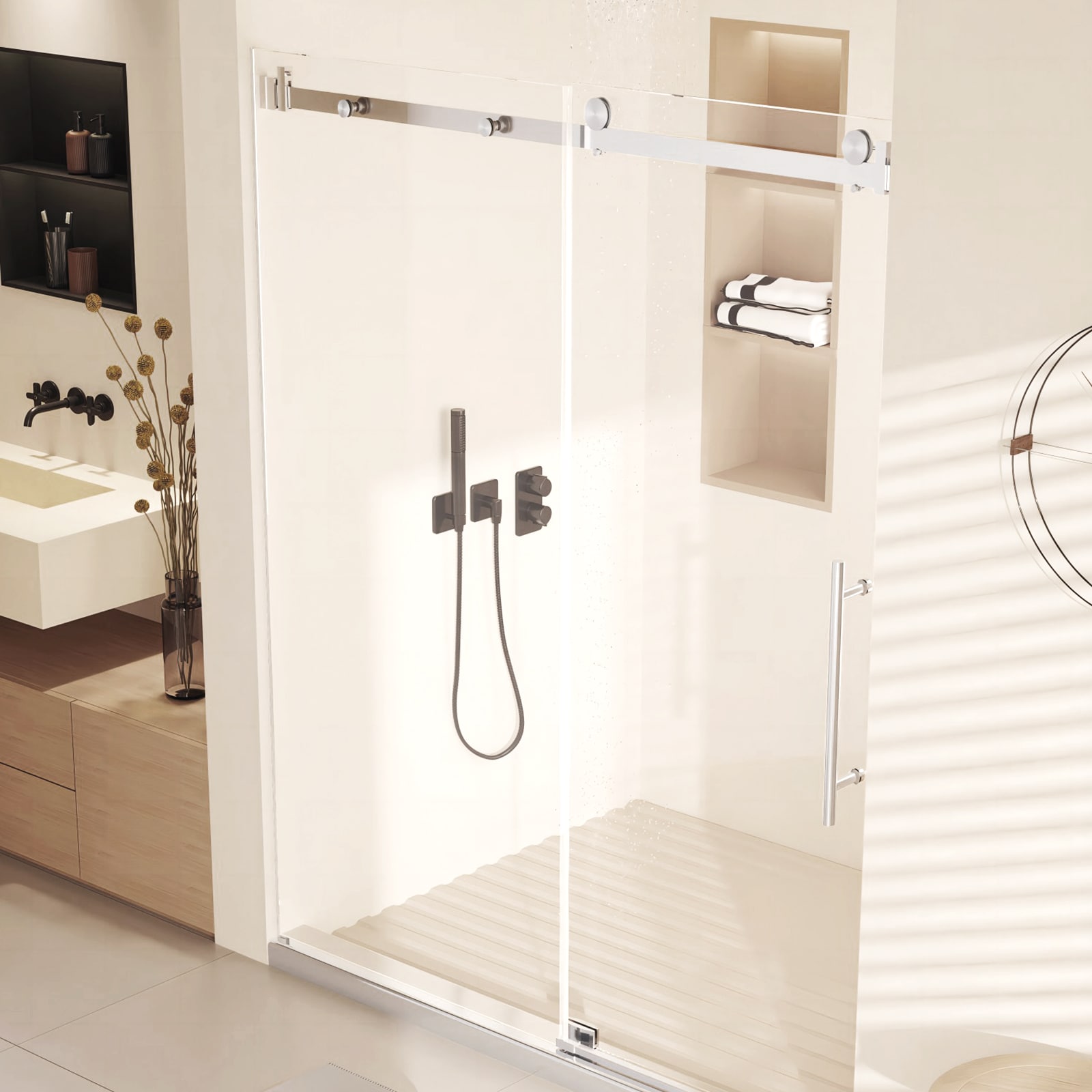 Qeetex NL-PHO-1518L61Y Shower-Doors - View #5