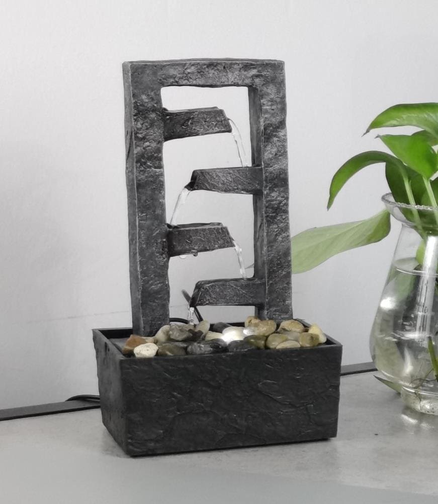 Donglin Furniture DL201501-83 9.75-in Resin Tabletop Indoor Fountain