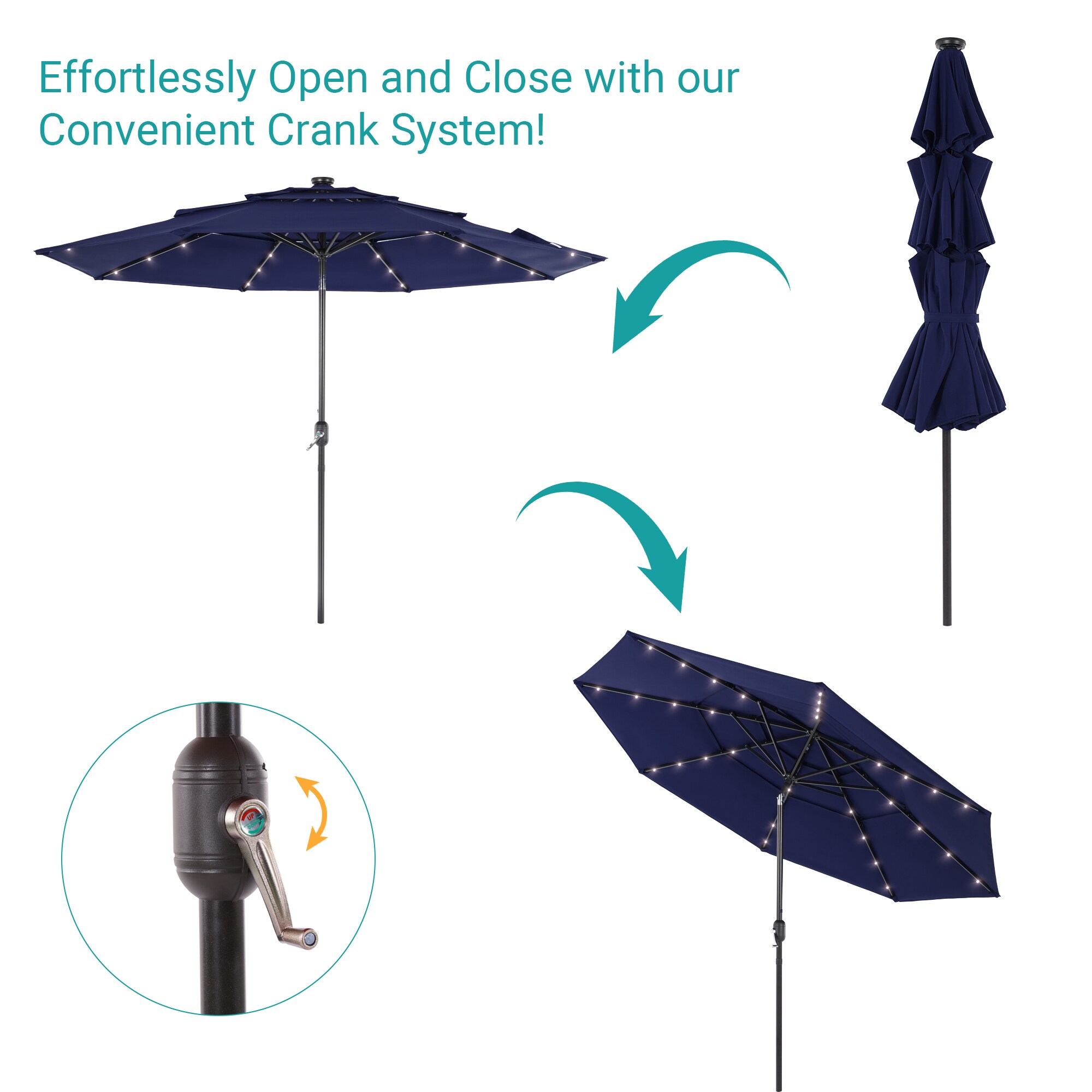 Sonkuki SD-MK-LED10NY Umbrellas-2 - View #4