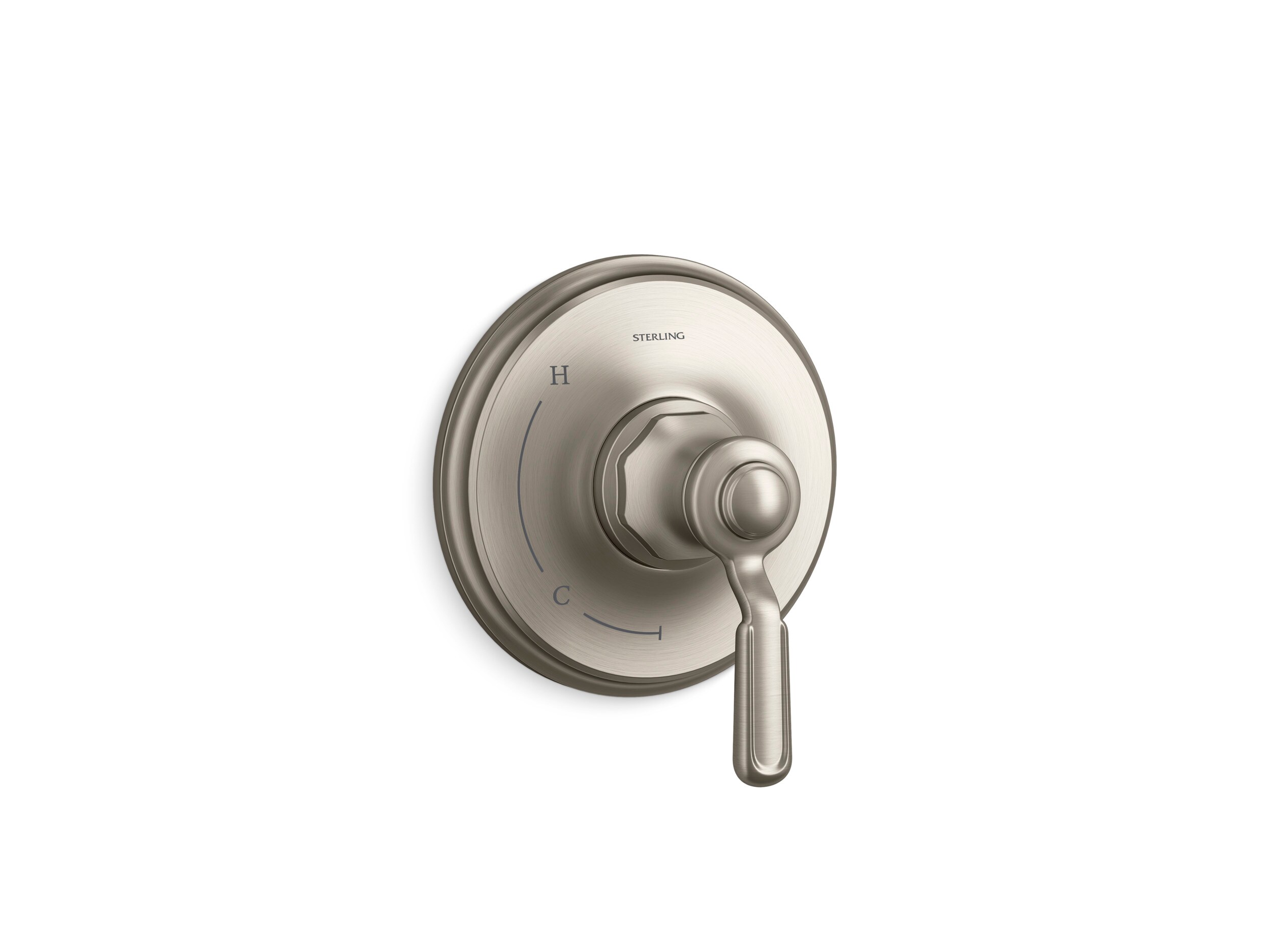 Sterling Ludington Vibrant Brushed Nickel 1 -Handle Lever Shower Faucet Handle