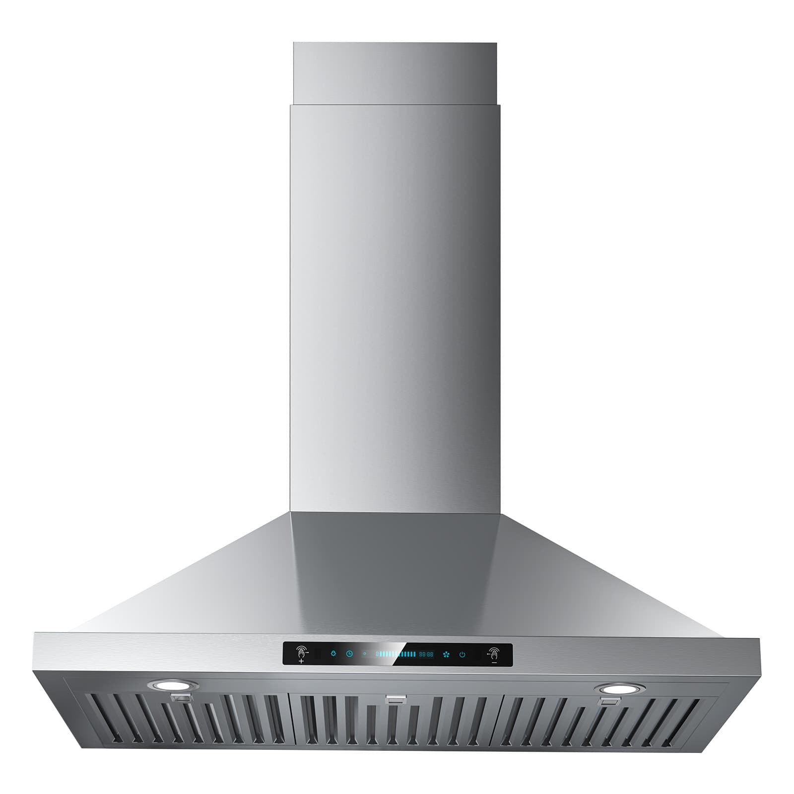 DIVAN DLP02-36-GC 36IN 400CFM Convertible Wall Mount Range Hood with 4-Speed Gesture Control