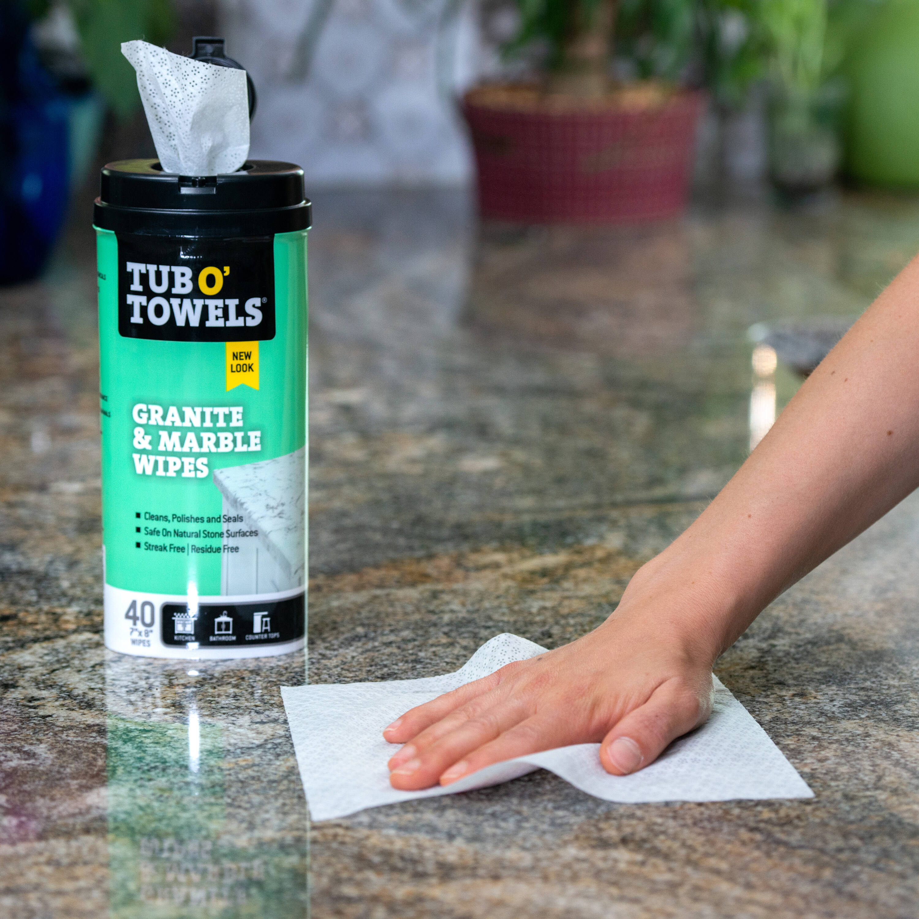 Tub O' Towels TW40-GR-C Cleaning-Cloths - View #4