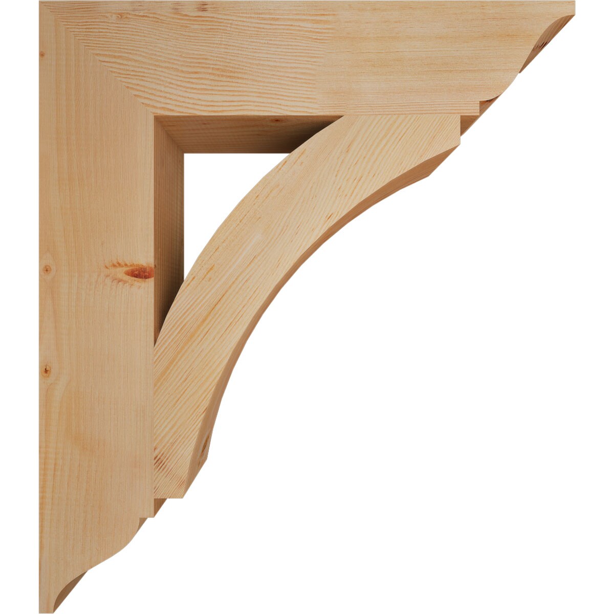 Ekena Millwork BKT06X28X32THR01SDF Exterior-Brackets-Braces - View #3
