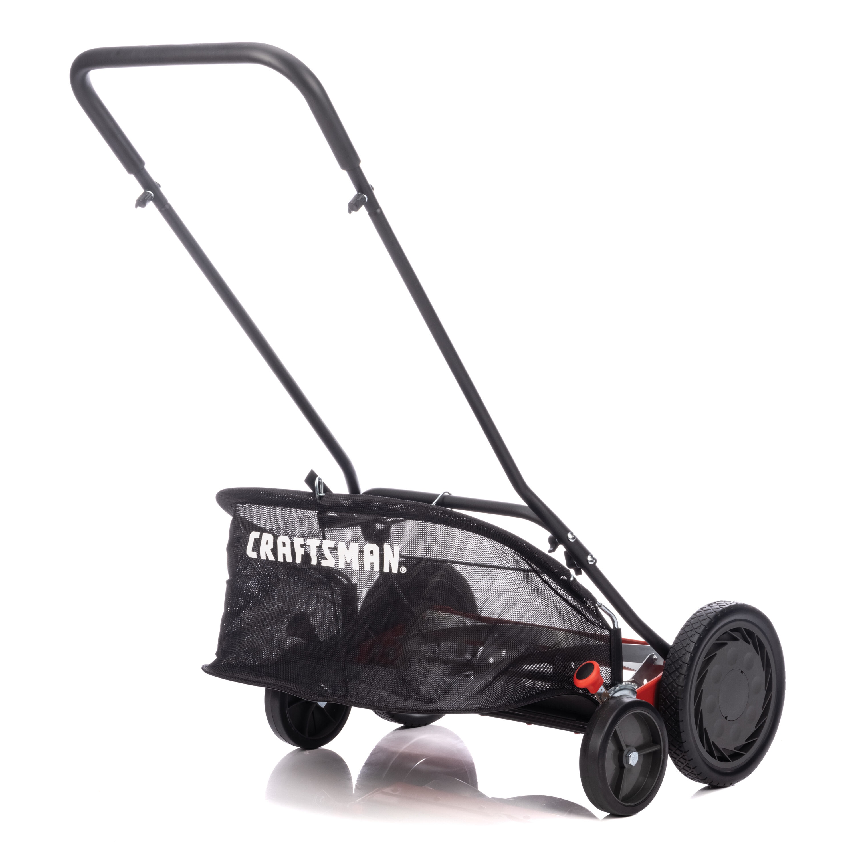 CRAFTSMAN 18-Inch 5-Blade Reel Lawn Mower with Bagger