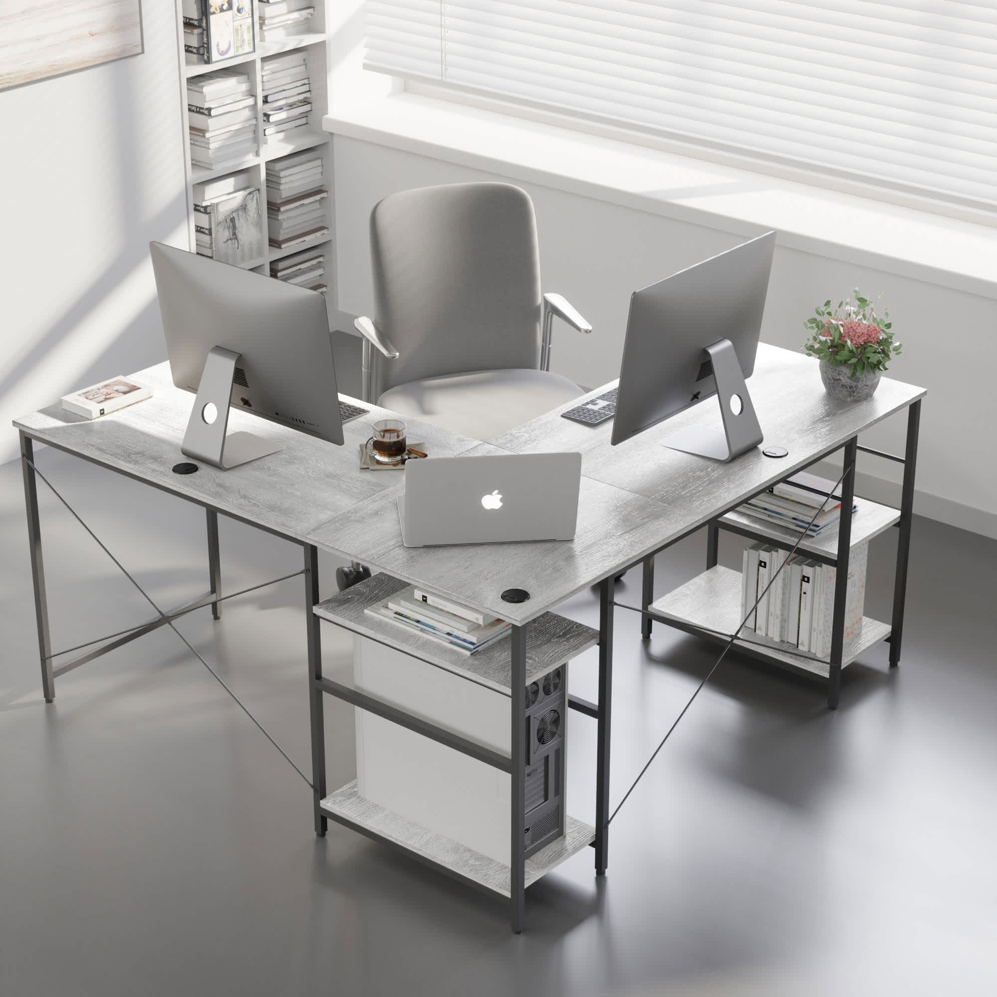 Bestier LOW-15158-D31BSH desks - View #5