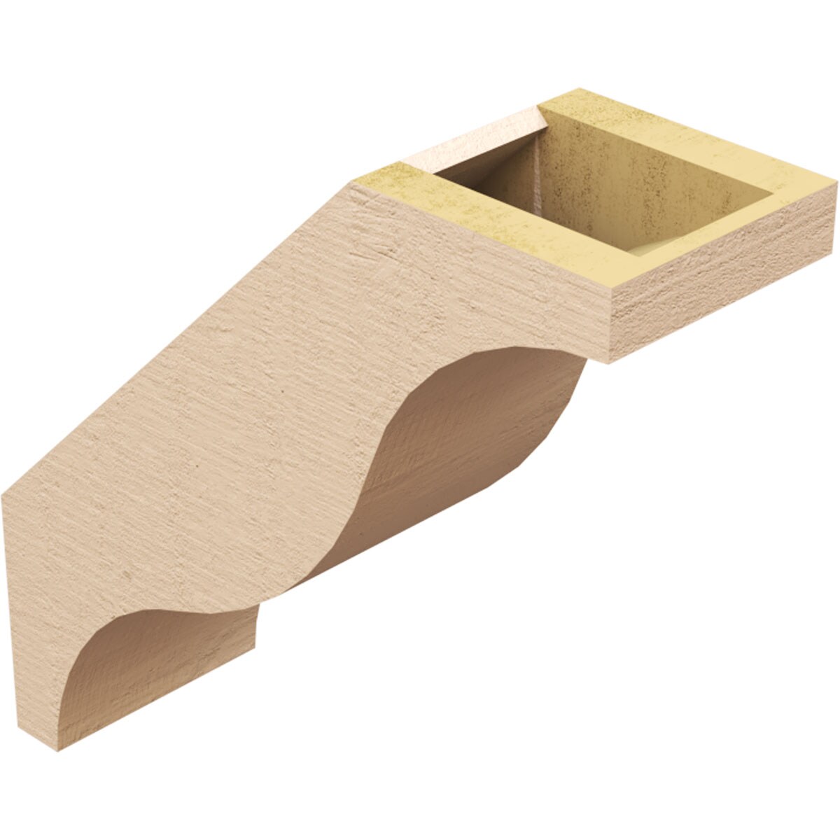 Ekena Millwork BRCUR05X14X14FSTRCPR braces - View #6