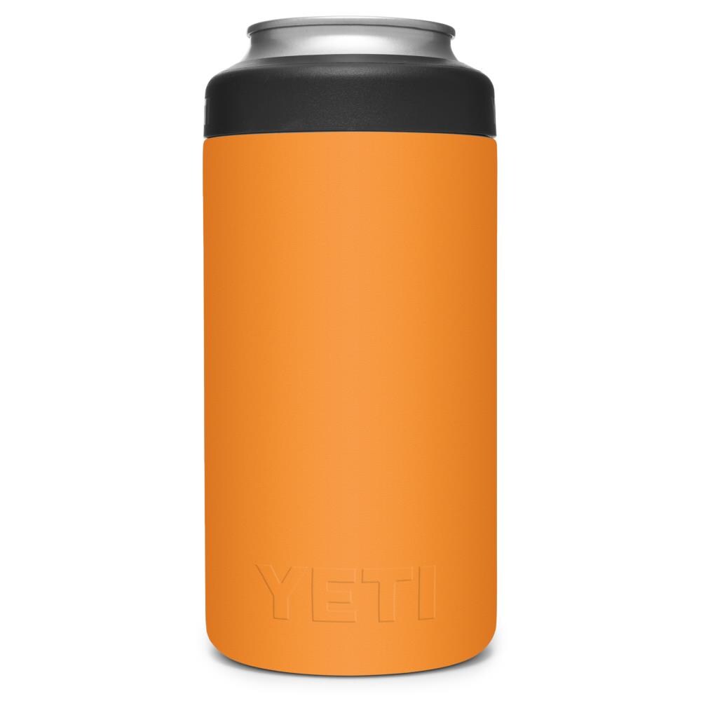 YETI Rambler Stainless Steel King Crab Orange Beverage Insulator