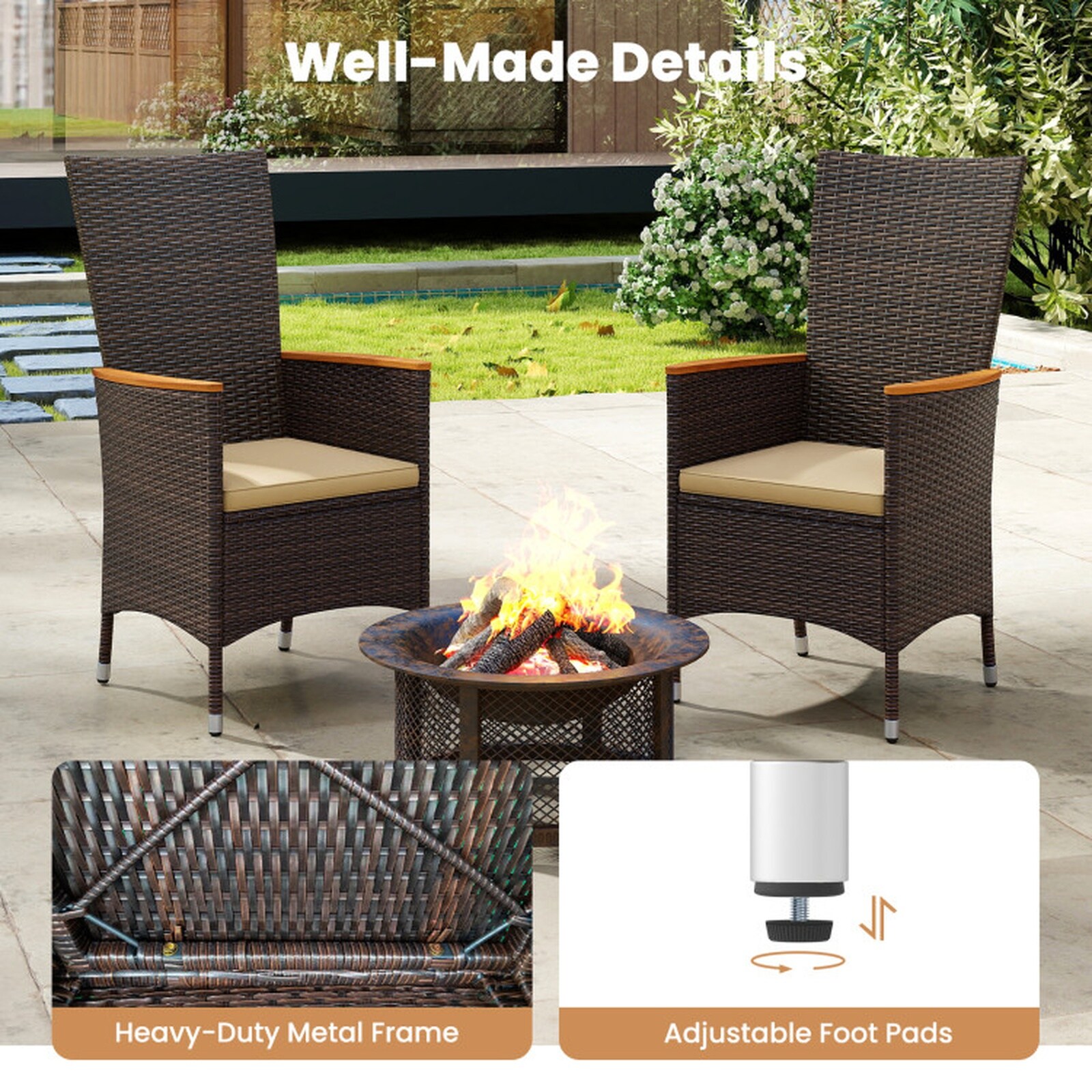 SUGIFT LW102SUGHY2100 Patio-Dining-Sets - View #7