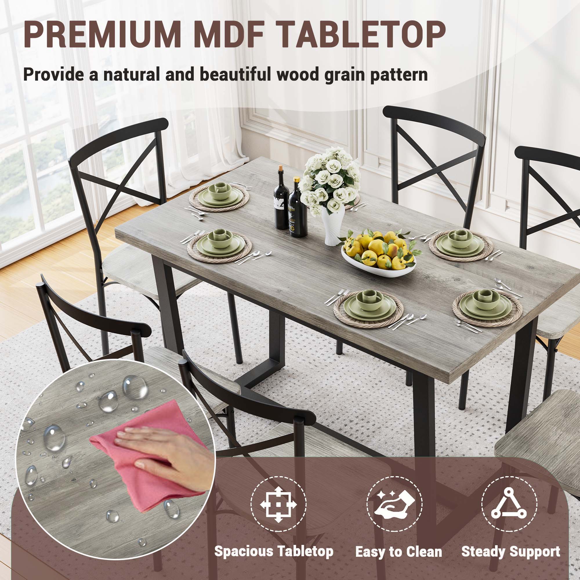 Fun Orange FUNS3DS17 Dining-Sets - View #4