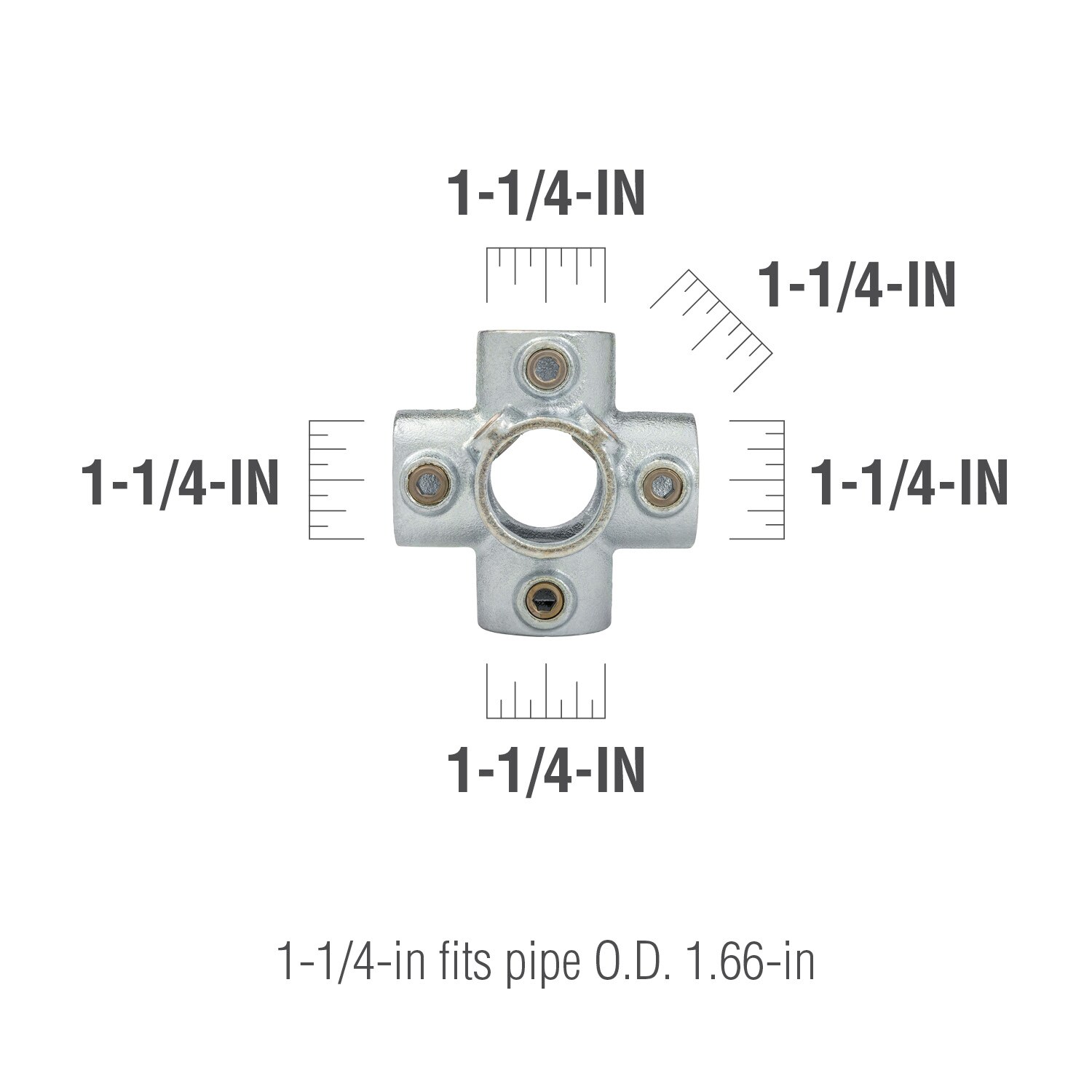 SteelTek 675-806HC Structural-Pipe-Fittings - View #3