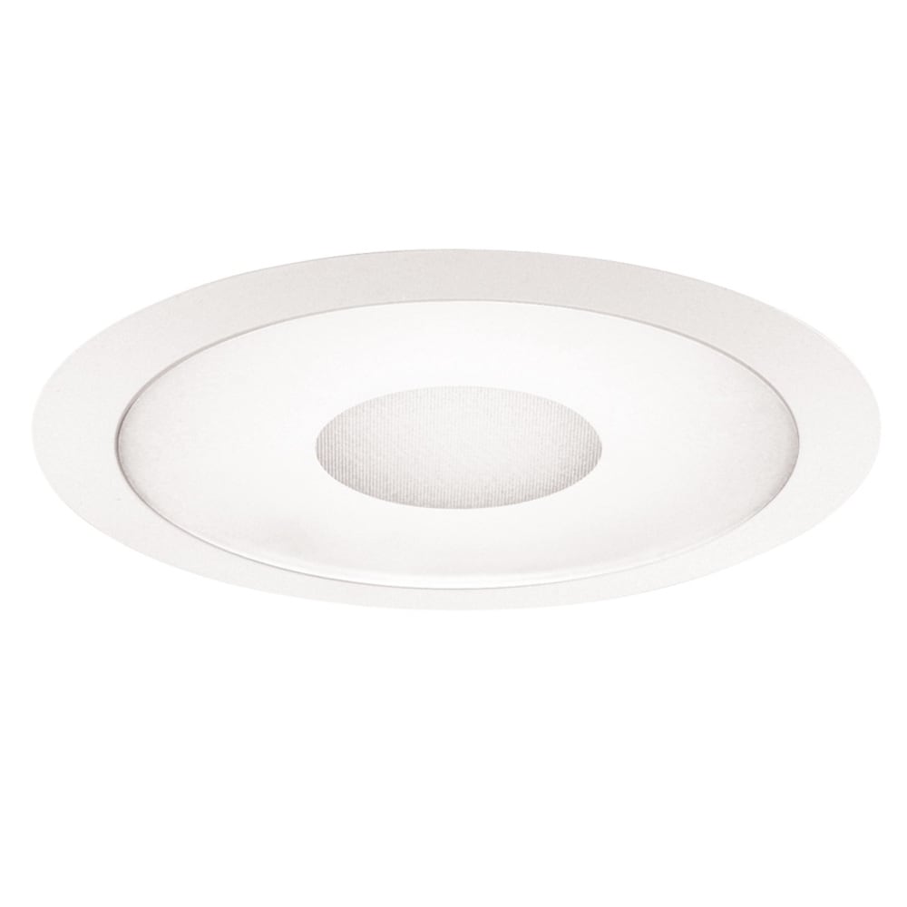 Juno Lighting Group 612HZ-WH 6-Inch Standard Slope Downlight Reflector Cone Haze Baffle with White Trim, 