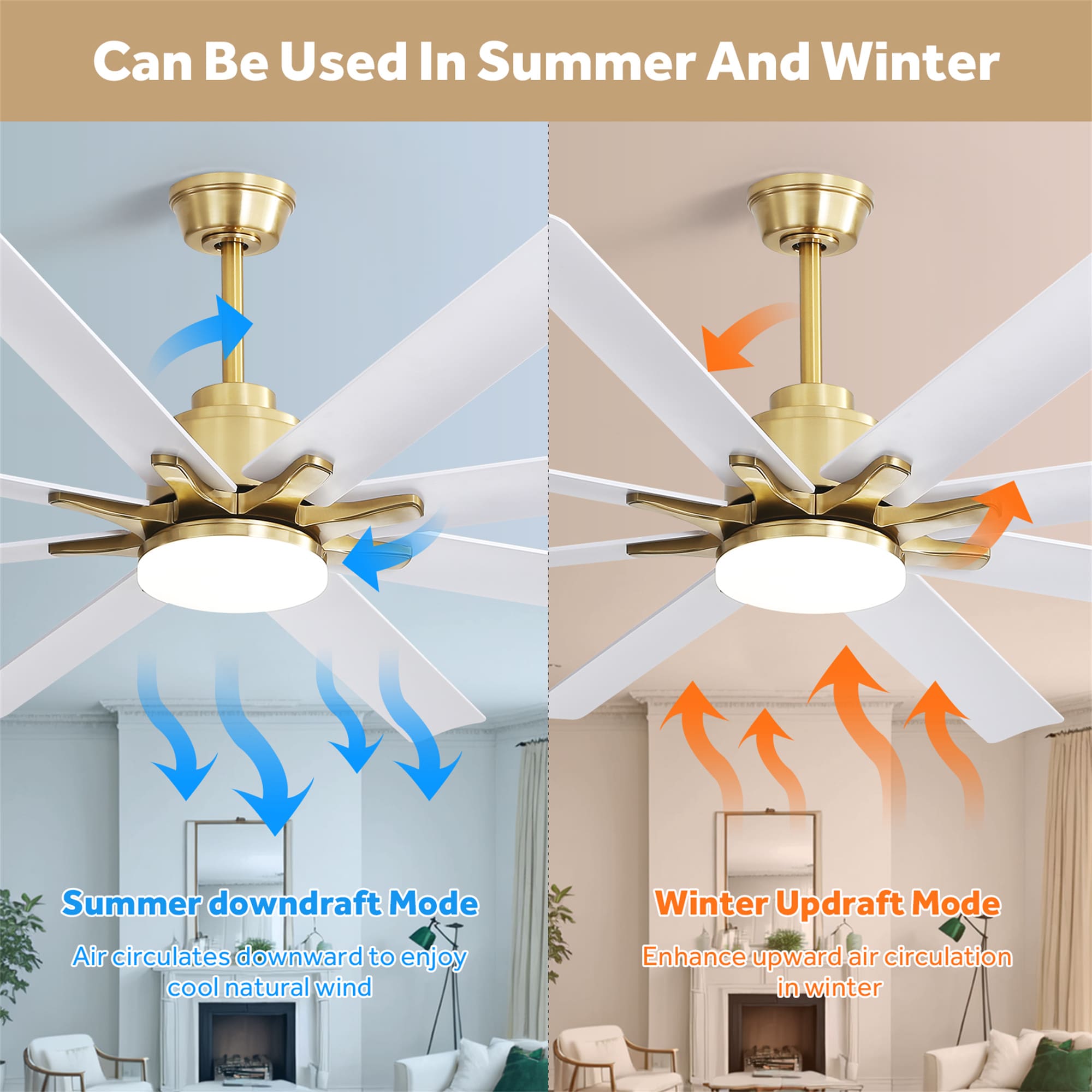 BABOOM BOM-P147244-OR Ceiling-Fans - View #4