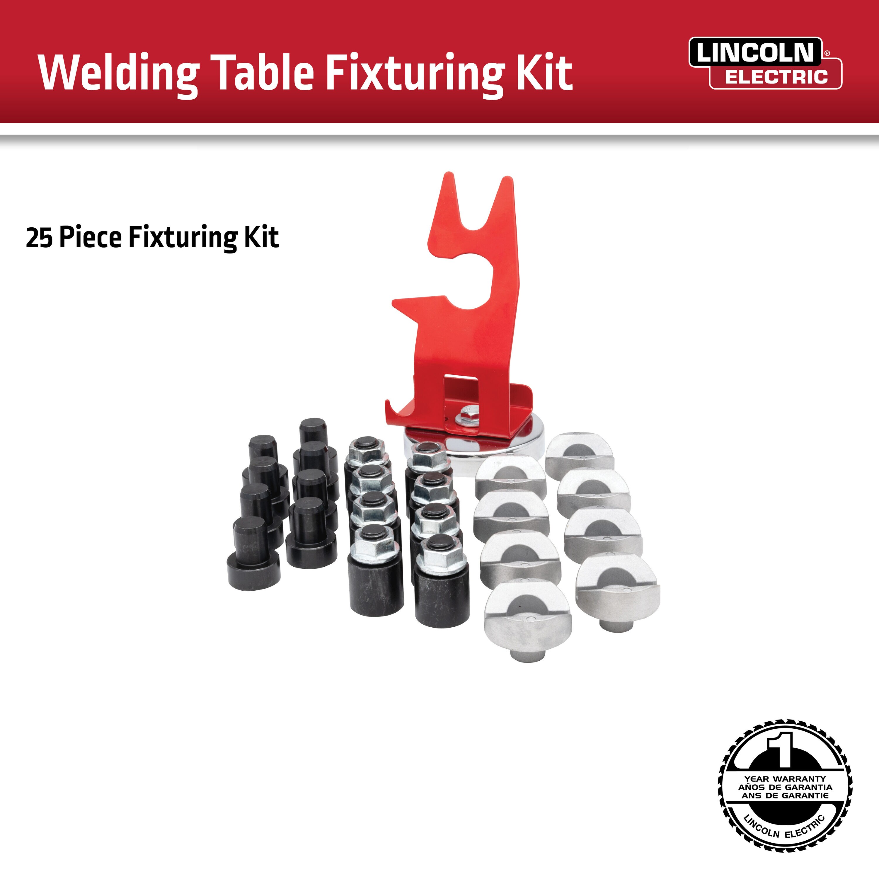 Lincoln Electric Welding Table Fixturing Kit with Torch Holder, V