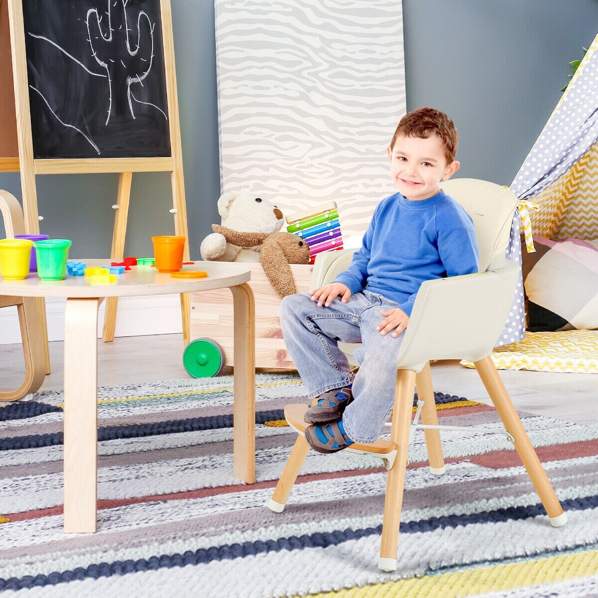CASAINC WF-HYSN-5634WH Kids-Chairs - View #12