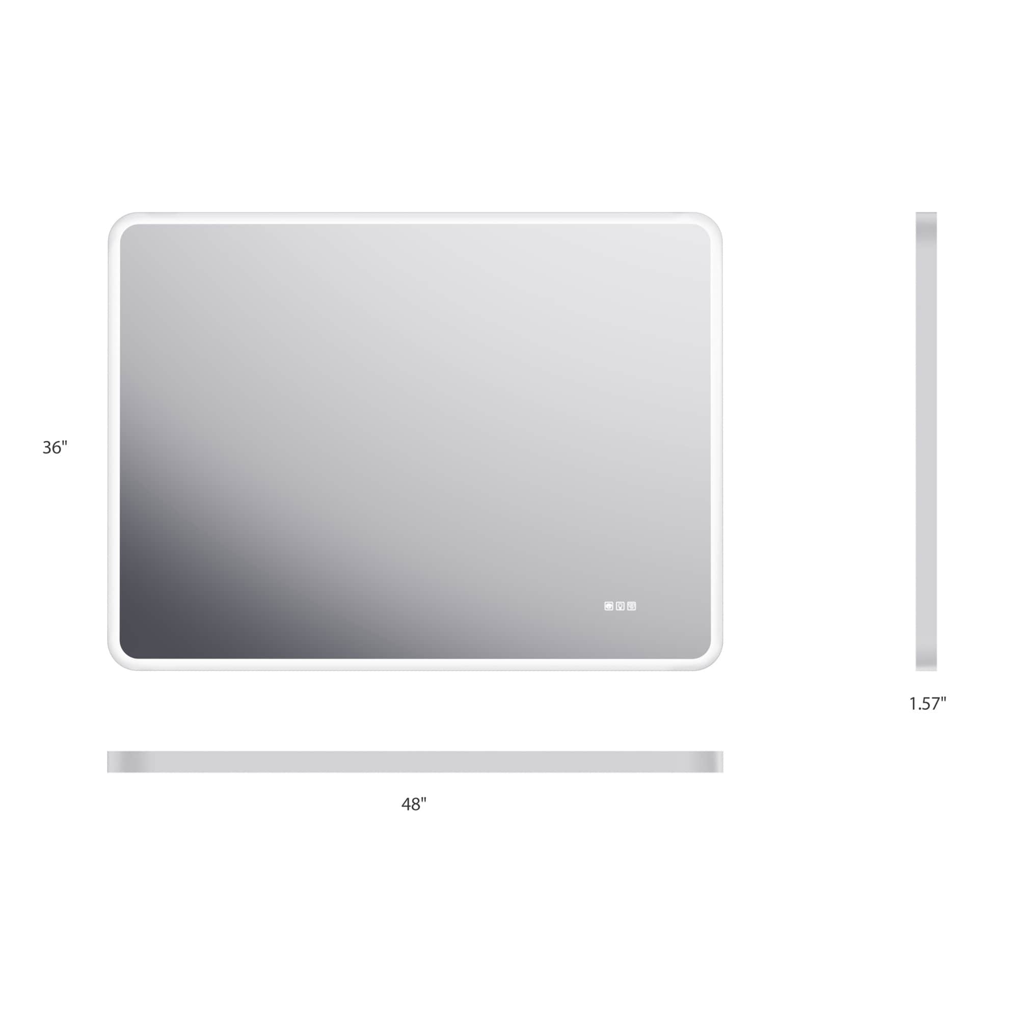 BABOOM BOM-2121009-OR Framed-Bath-Mirrors - View #2