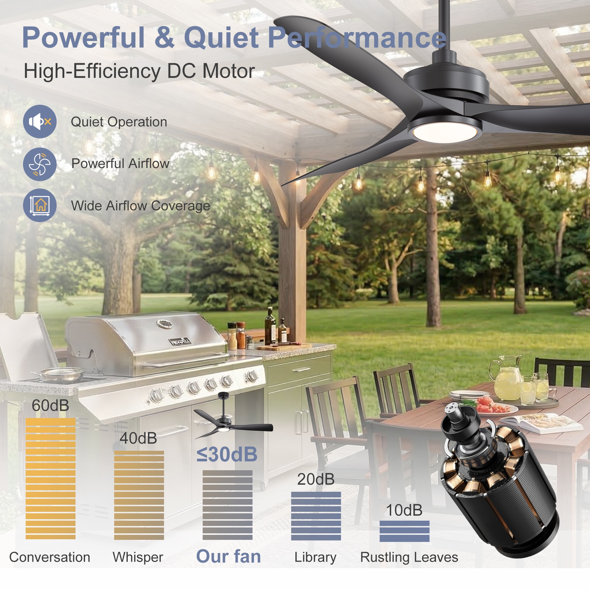 Breezary 29013-BK Ceiling-Fans - View #7