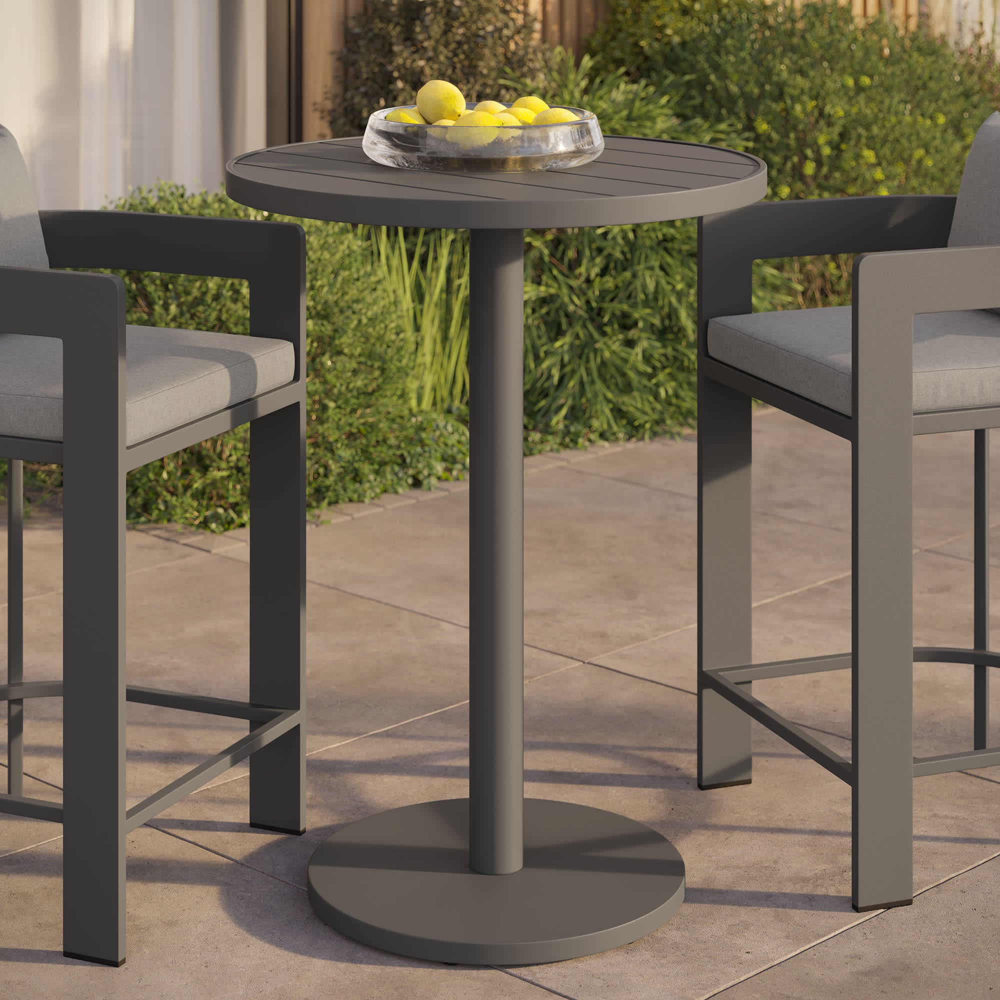 Modway EEI-7594-GRY Patio-Tables - View #4