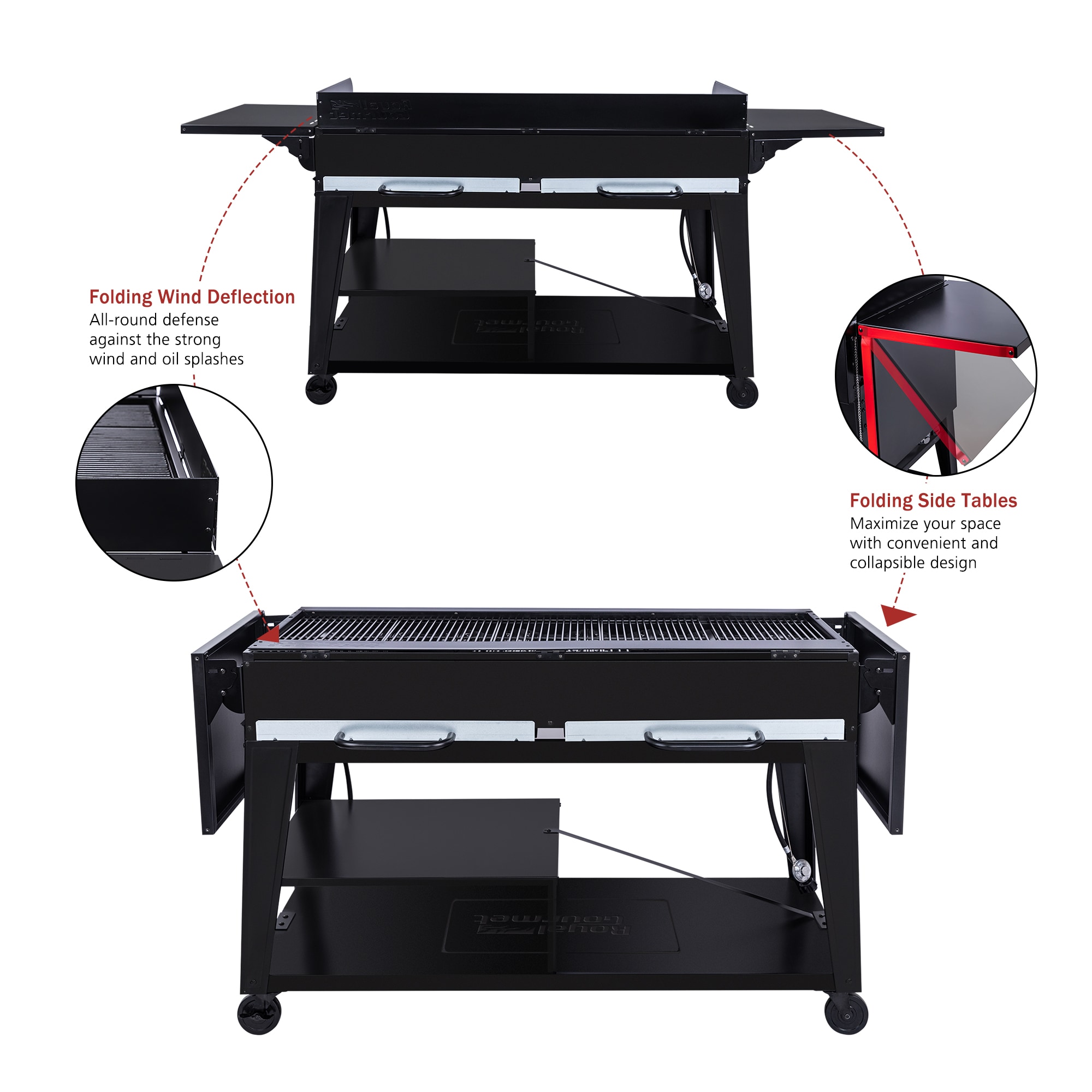 Royal Gourmet GB8003 Gas-Grill - View #9