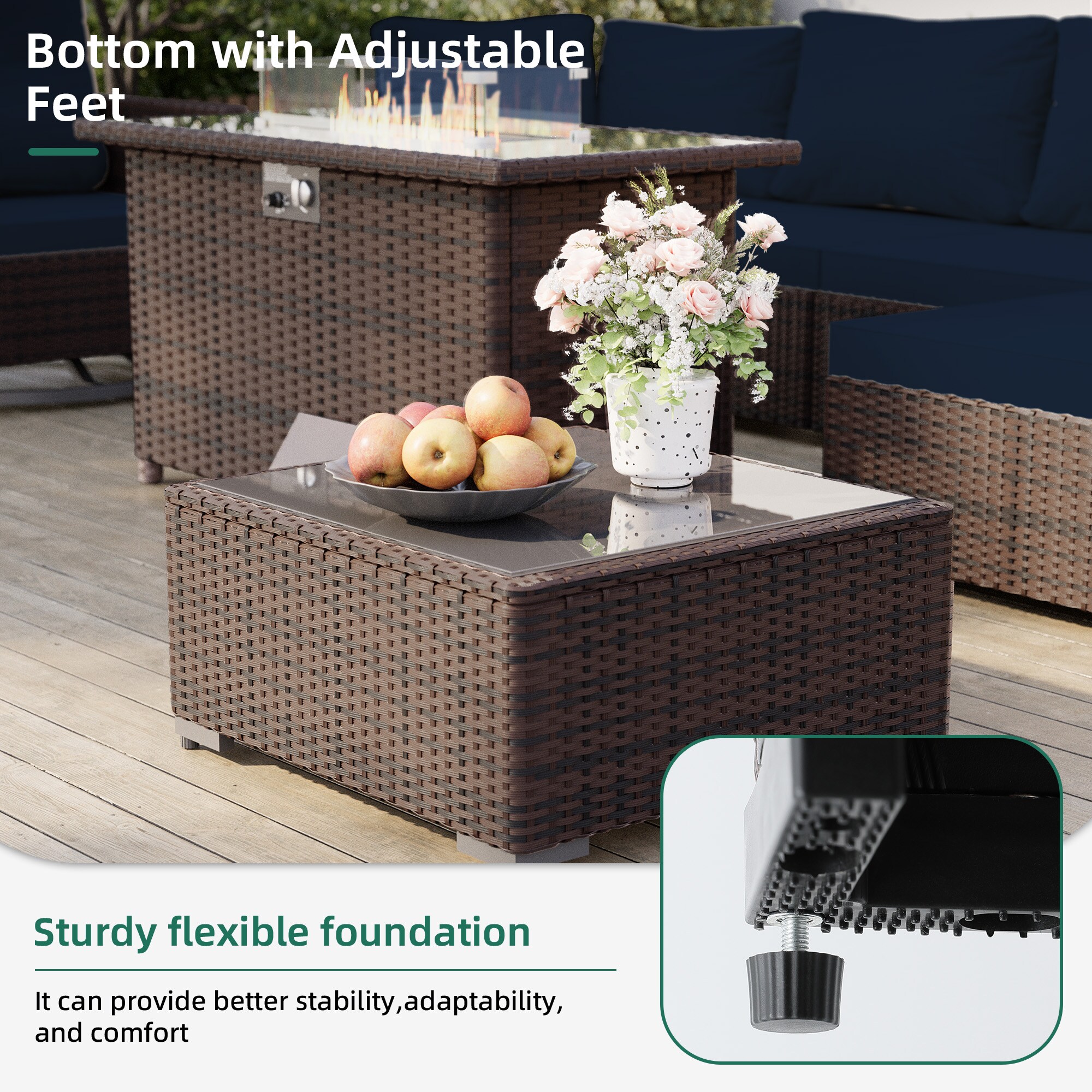 UPHA TBBR-ABC43Y11-NA Patio-Conversation-Sets - View #6